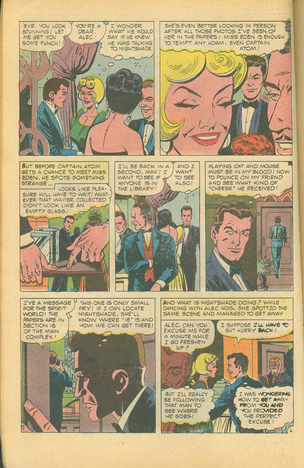 Read online Captain Atom (1965) comic -  Issue #82 - 10