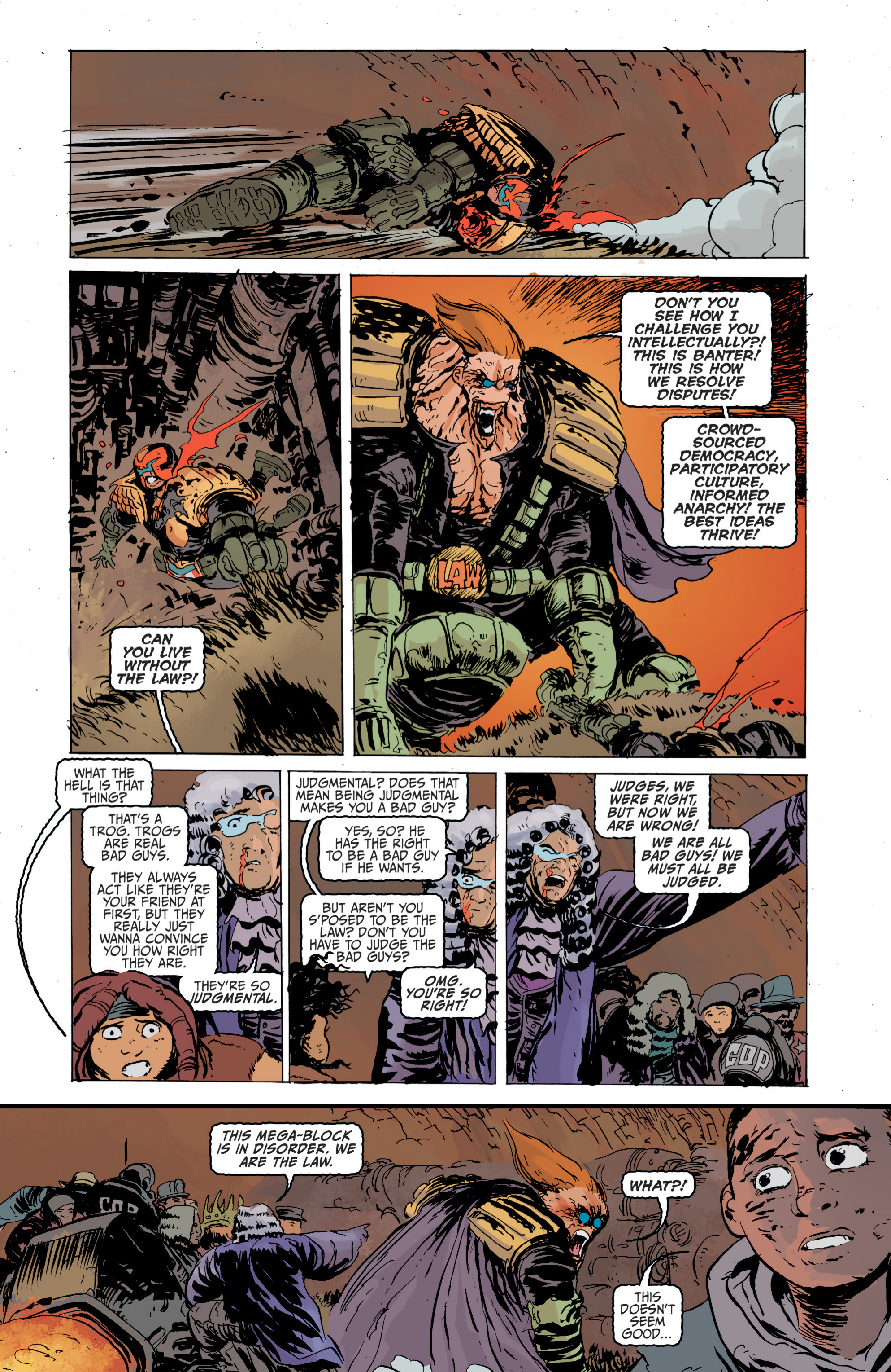 Read online Judge Dredd: Mega-City Zero comic -  Issue # TPB 1 - 45