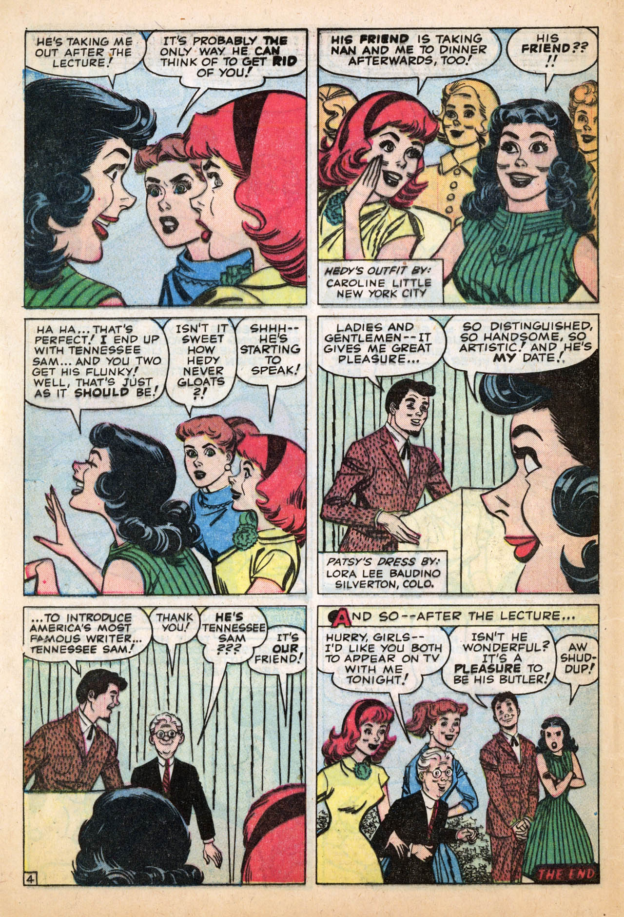 Read online Patsy and Hedy comic -  Issue #61 - 32