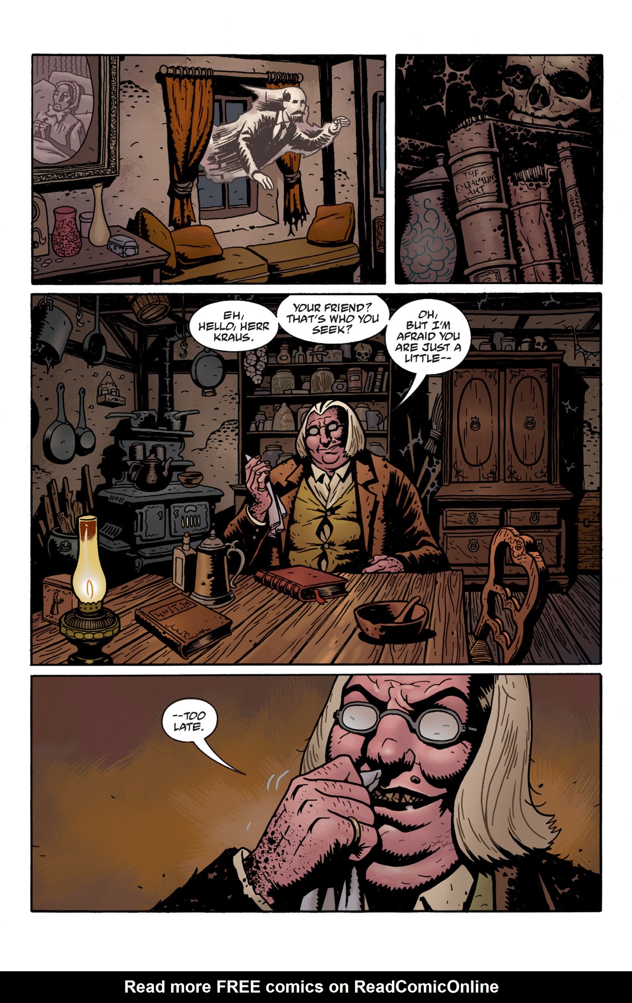 Read online B.P.R.D. (2003) comic -  Issue # TPB 16 - 130