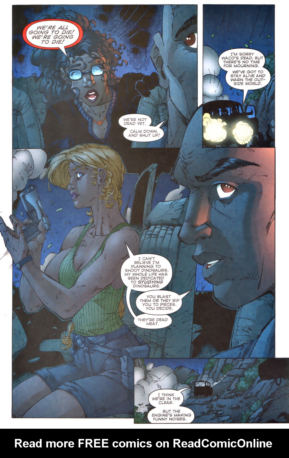 Read online Extinction Event comic -  Issue #3 - 11