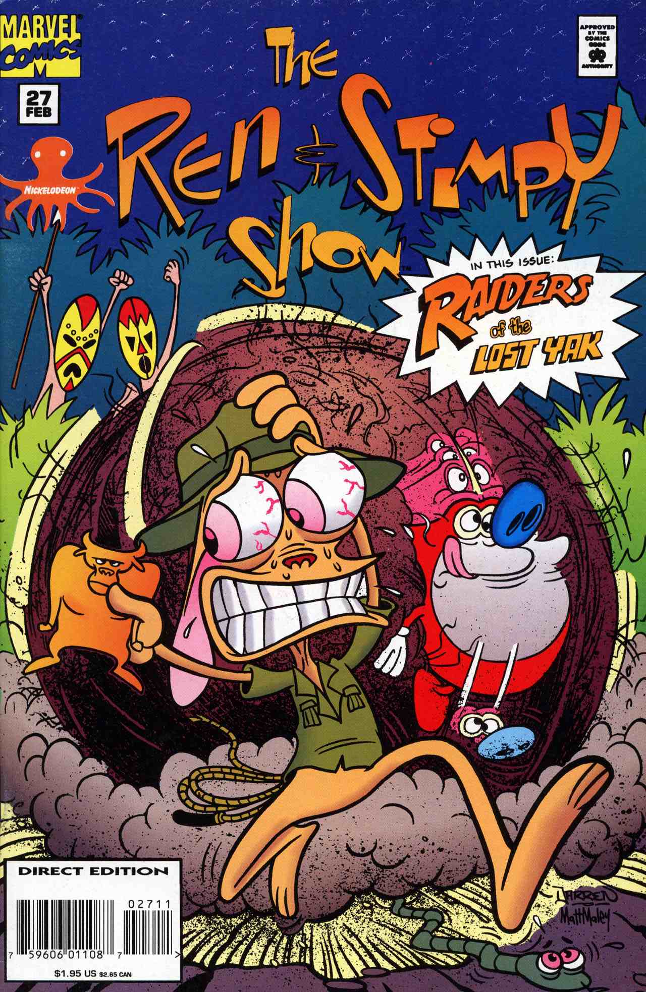 Read online The Ren & Stimpy Show comic -  Issue #27 - 1