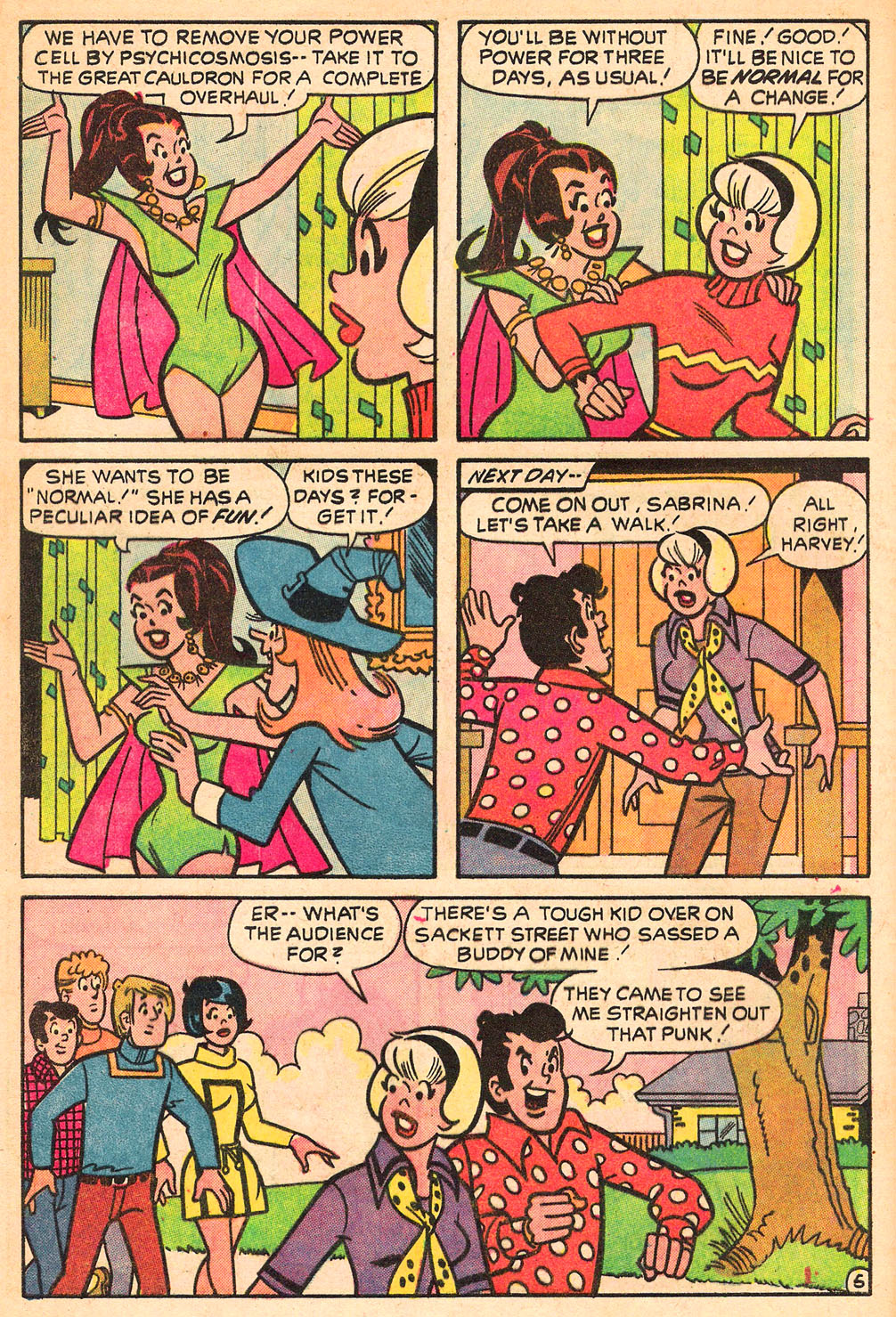 Read online Sabrina The Teenage Witch (1971) comic -  Issue #13 - 38