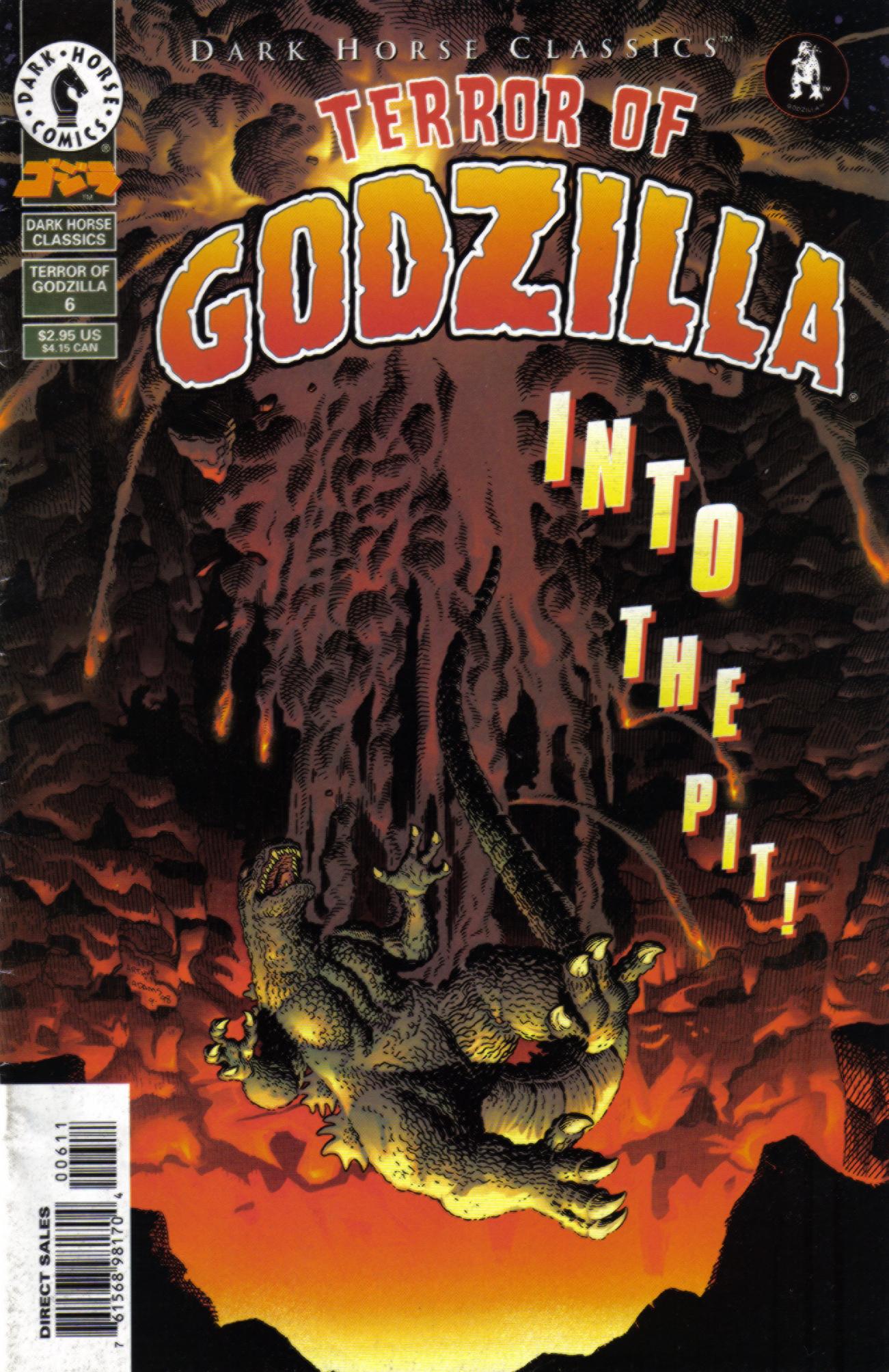 Read online Dark Horse Classics: Terror of Godzilla comic -  Issue #6 - 1