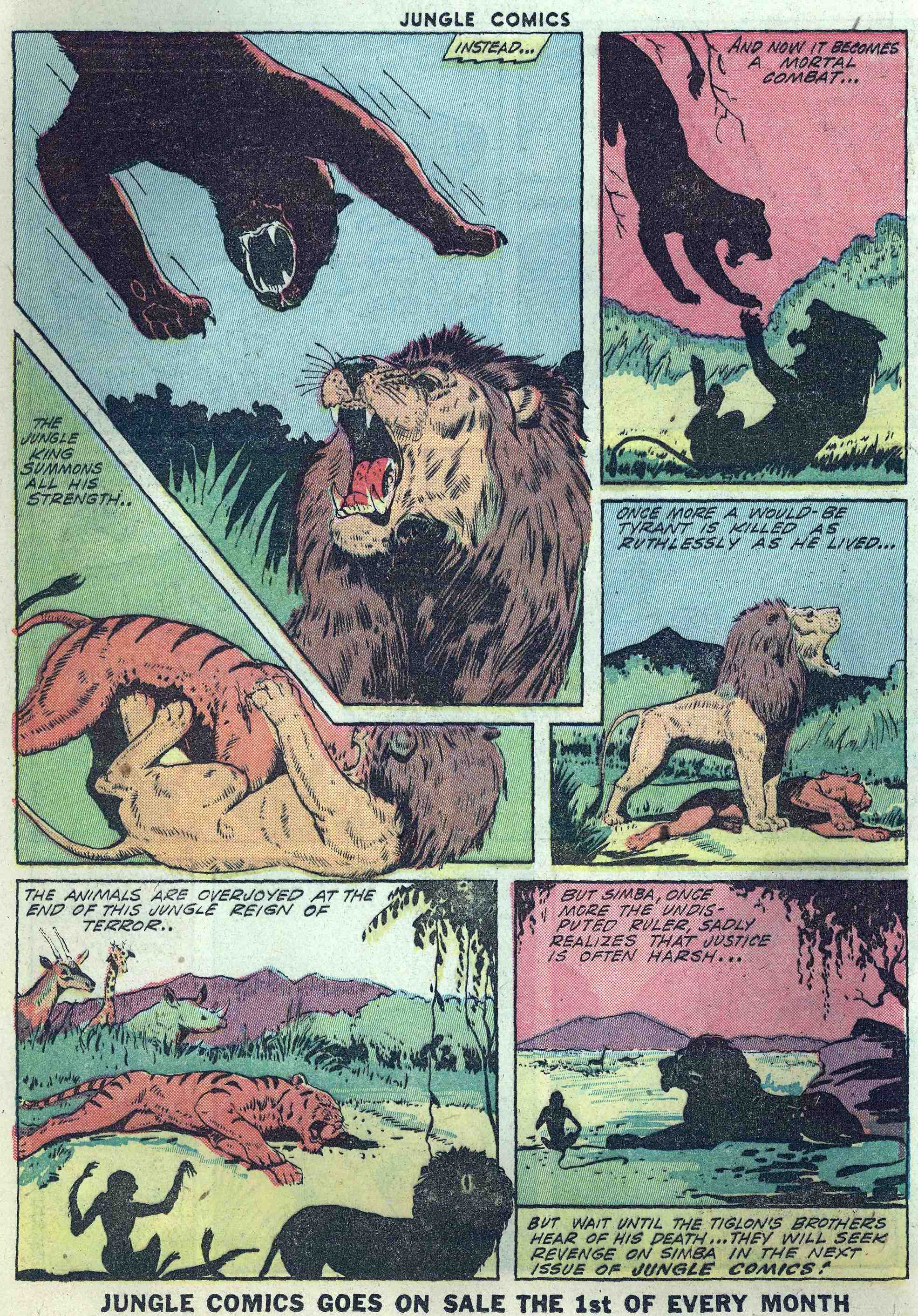 Read online Jungle Comics comic -  Issue #47 - 20