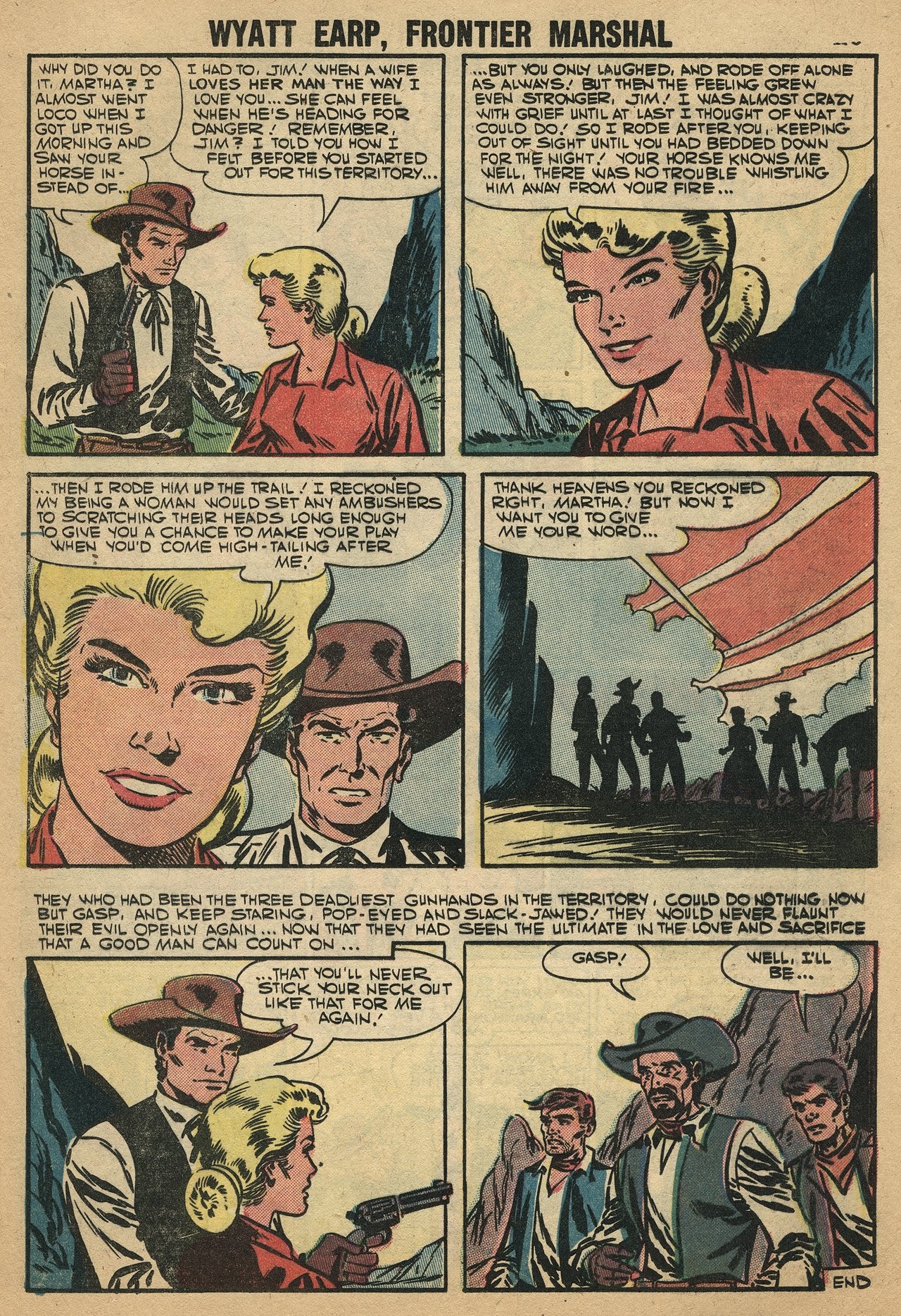Read online Wyatt Earp Frontier Marshal comic -  Issue #17 - 25