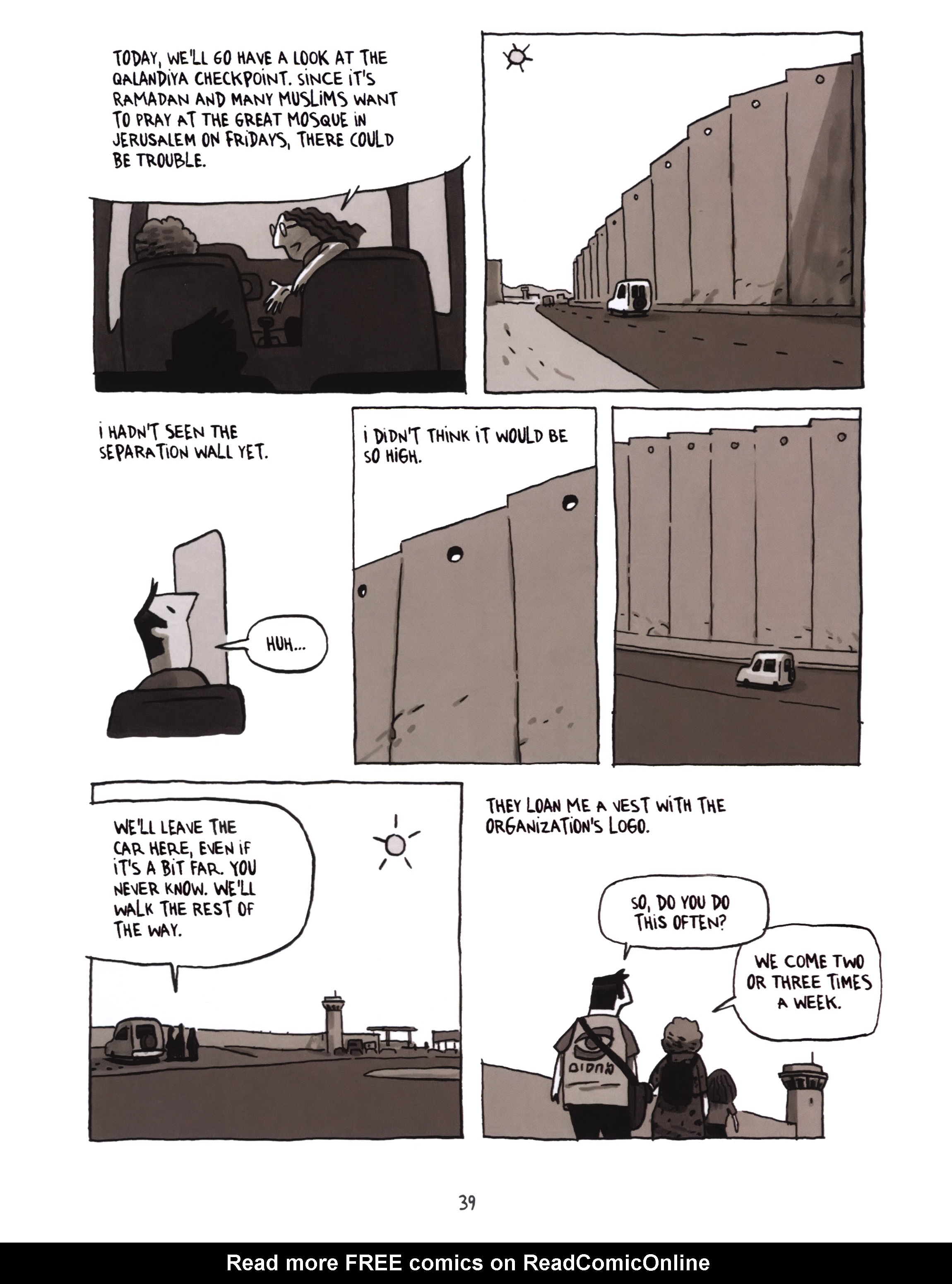 Read online Jerusalem: Chronicles From the Holy City comic -  Issue # Full (Part 1) - 41