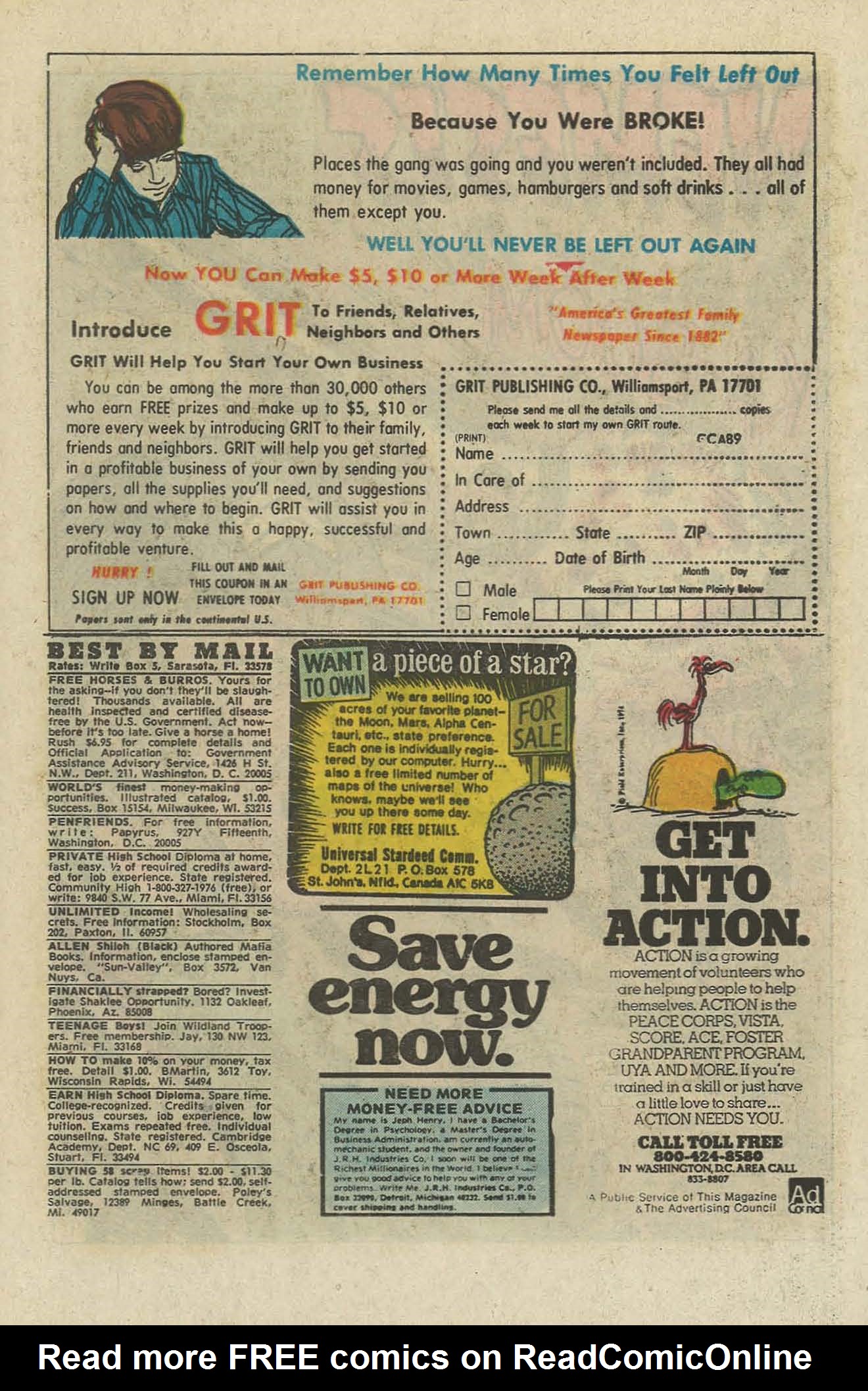 Read online Attack (1971) comic -  Issue #19 - 23