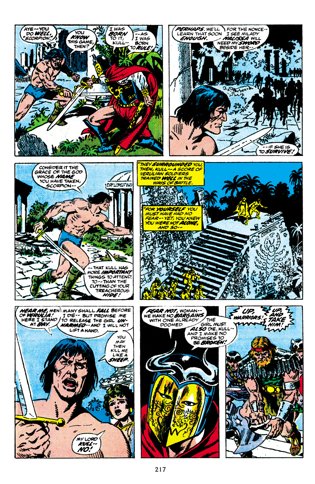 Read online The Chronicles of Kull comic -  Issue # TPB 1 (Part 2) - 119
