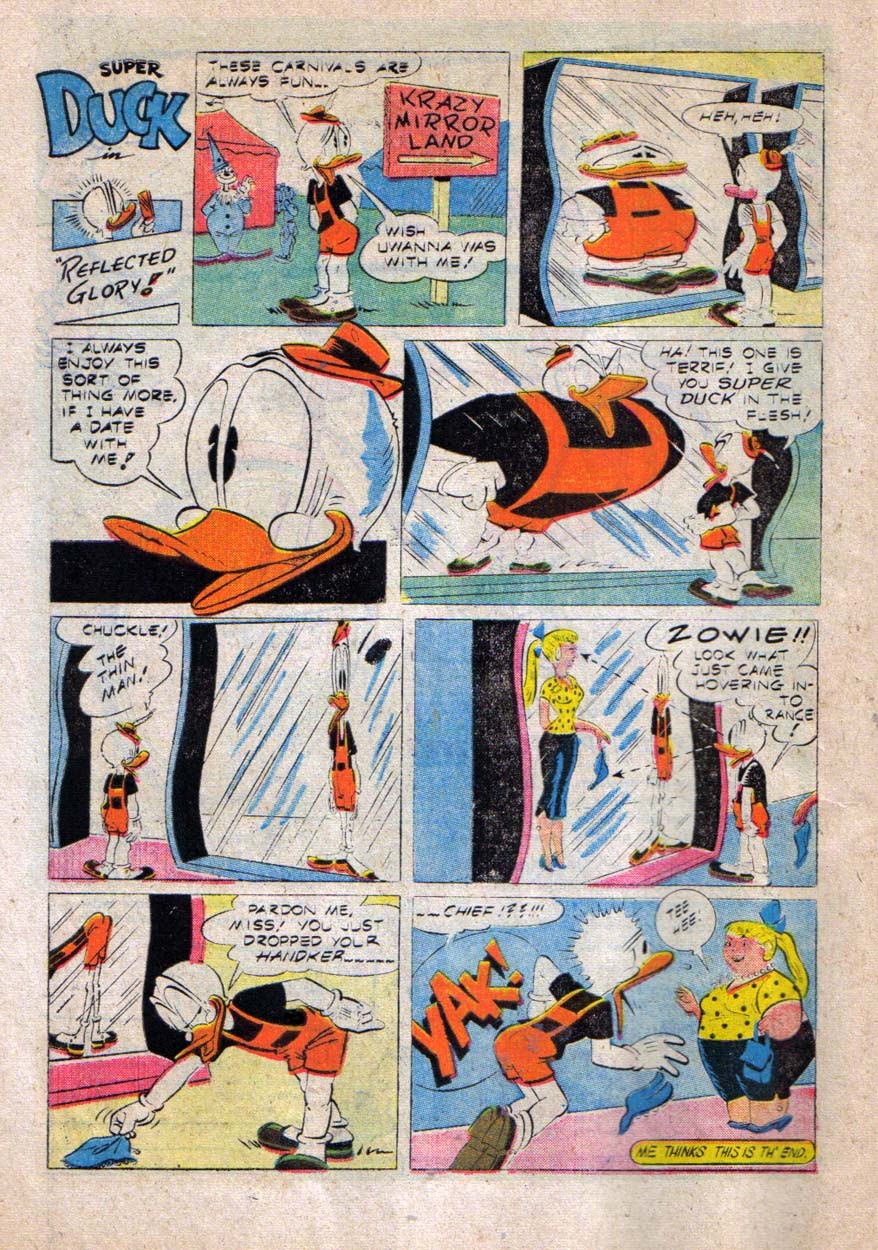 Read online Super Duck Comics comic -  Issue #64 - 8
