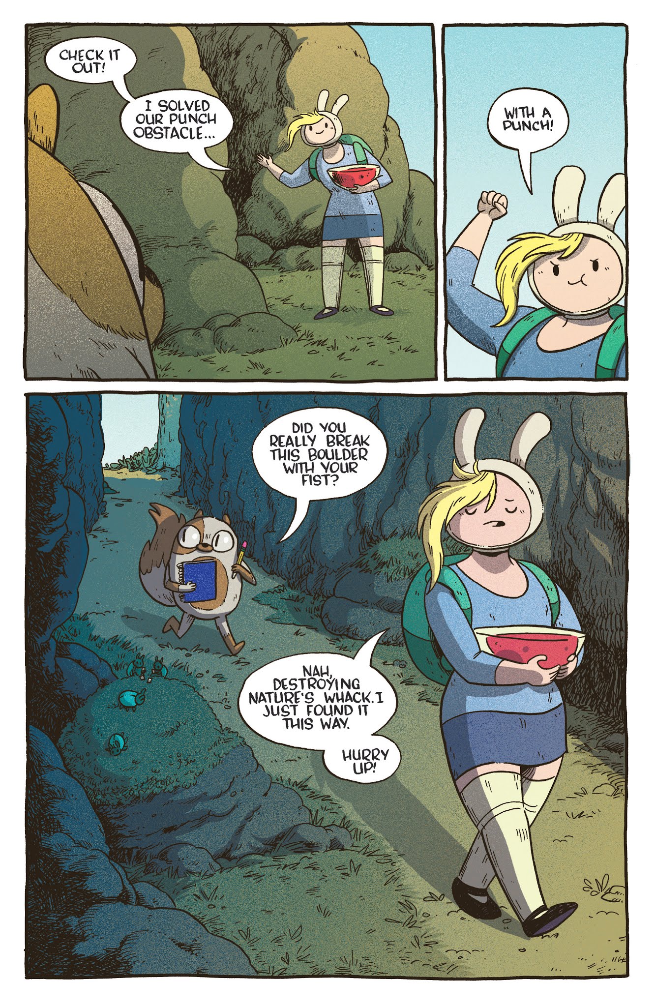 Read online Free Comic Book Day 2018 comic -  Issue # Adventure Time with Fionna and Cake - 10