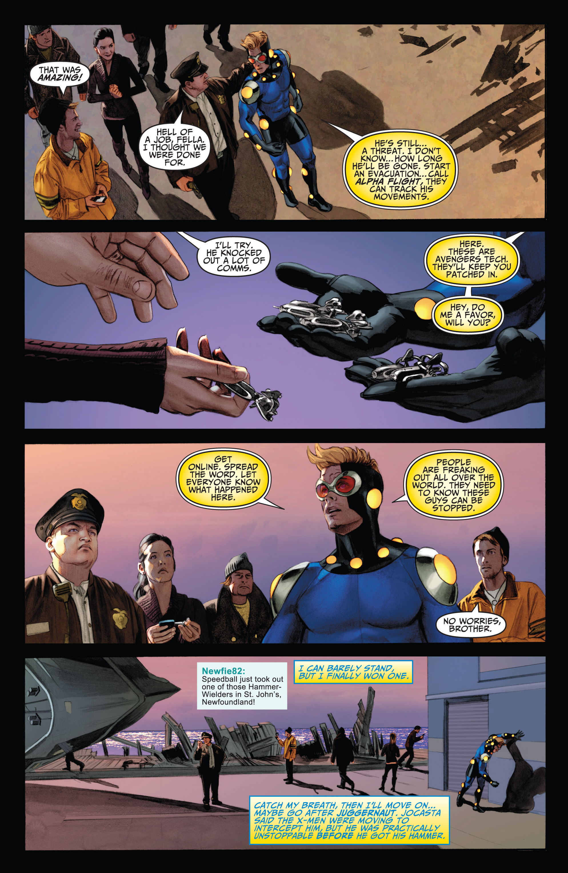 Read online Fear Itself: The Home Front comic -  Issue #4 - 7