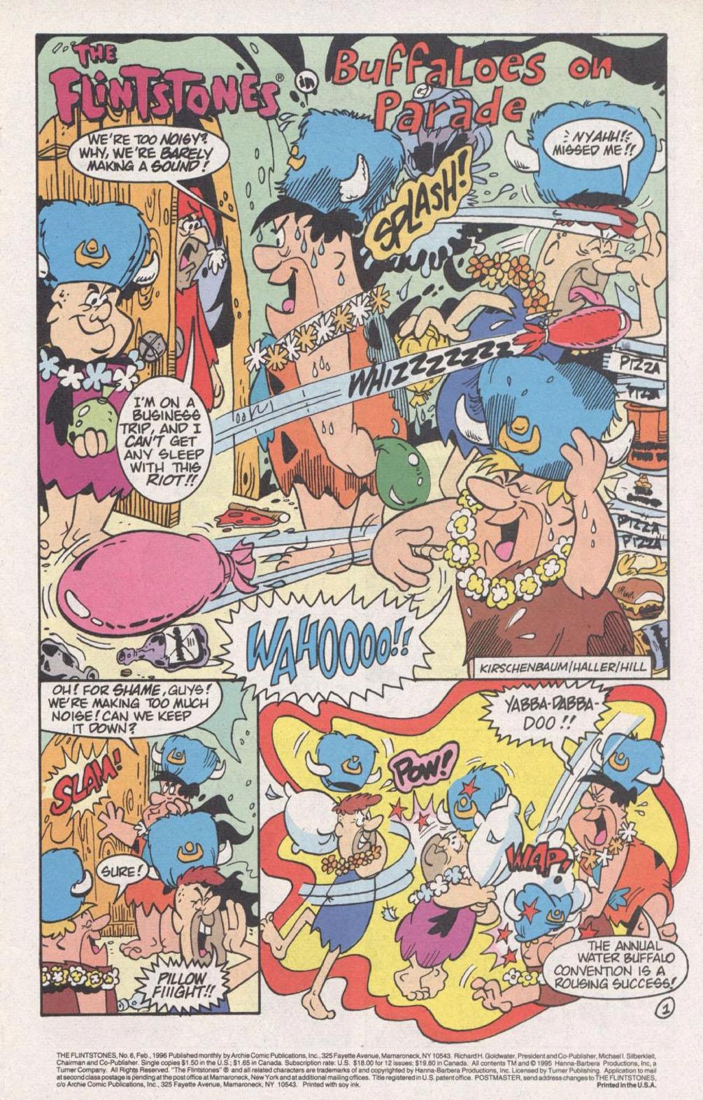Read online The Flintstones (1995) comic -  Issue #6 - 2