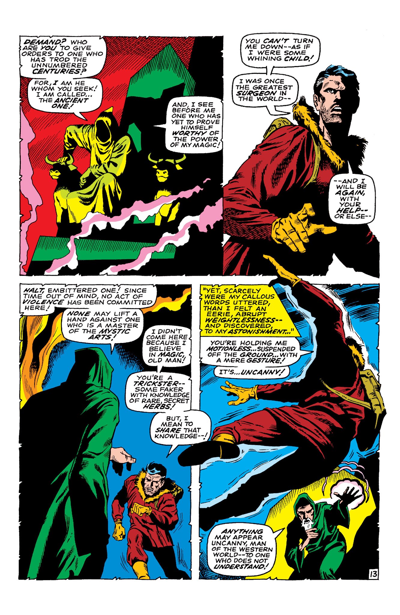 Read online Marvel Masterworks: Doctor Strange comic -  Issue # TPB 3 (Part 1) - 21