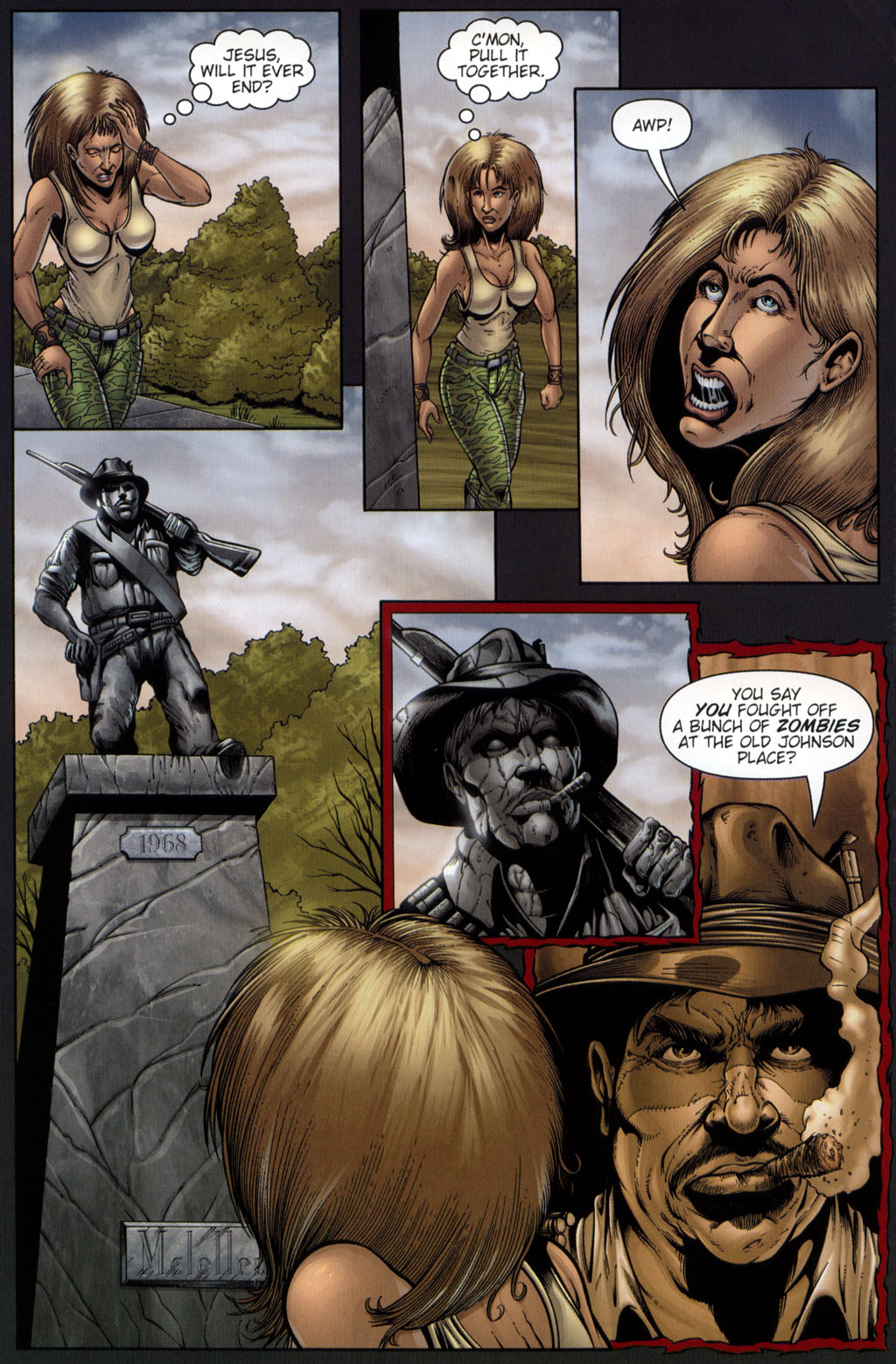 Read online Night of the Living Dead: Barbara's Zombie Chronicles comic -  Issue #1 - 15