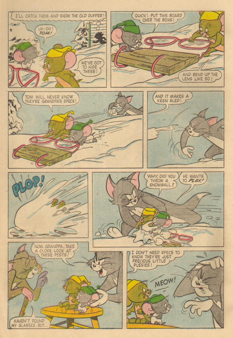 Read online M.G.M.'s Tom and Jerry's Winter Fun comic -  Issue #7 - 8