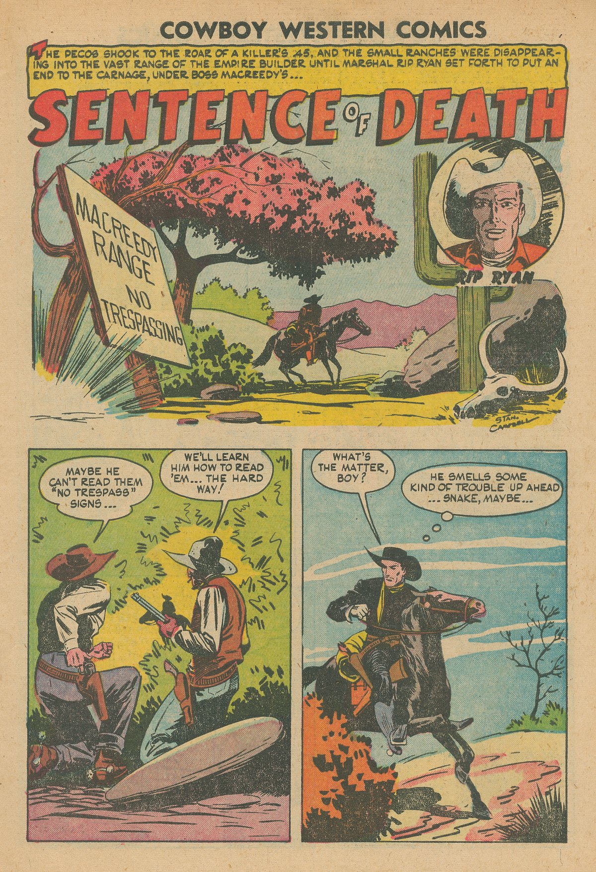 Read online Cowboy Western Heroes comic -  Issue #47 - 3