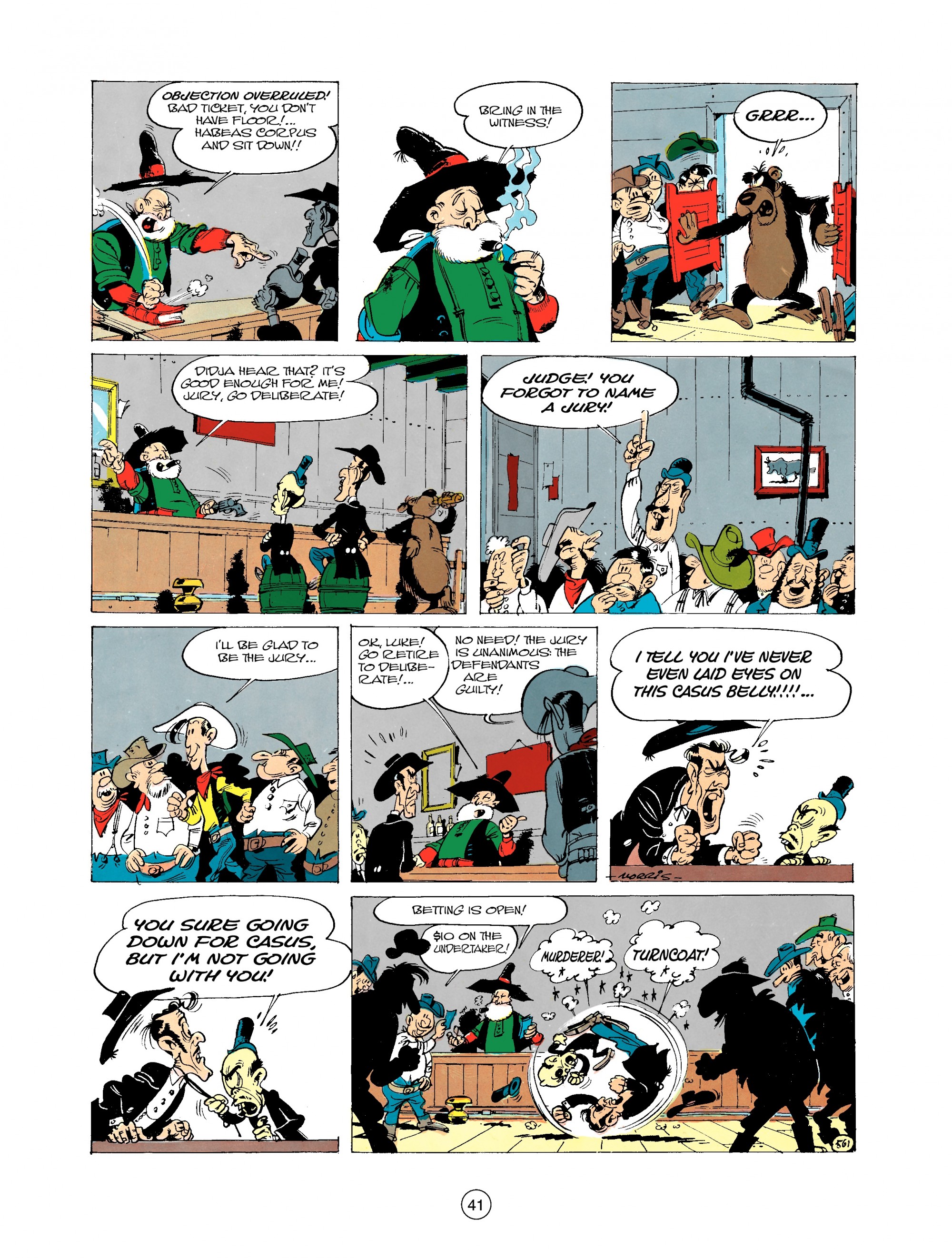 Read online A Lucky Luke Adventure comic -  Issue #24 - 41