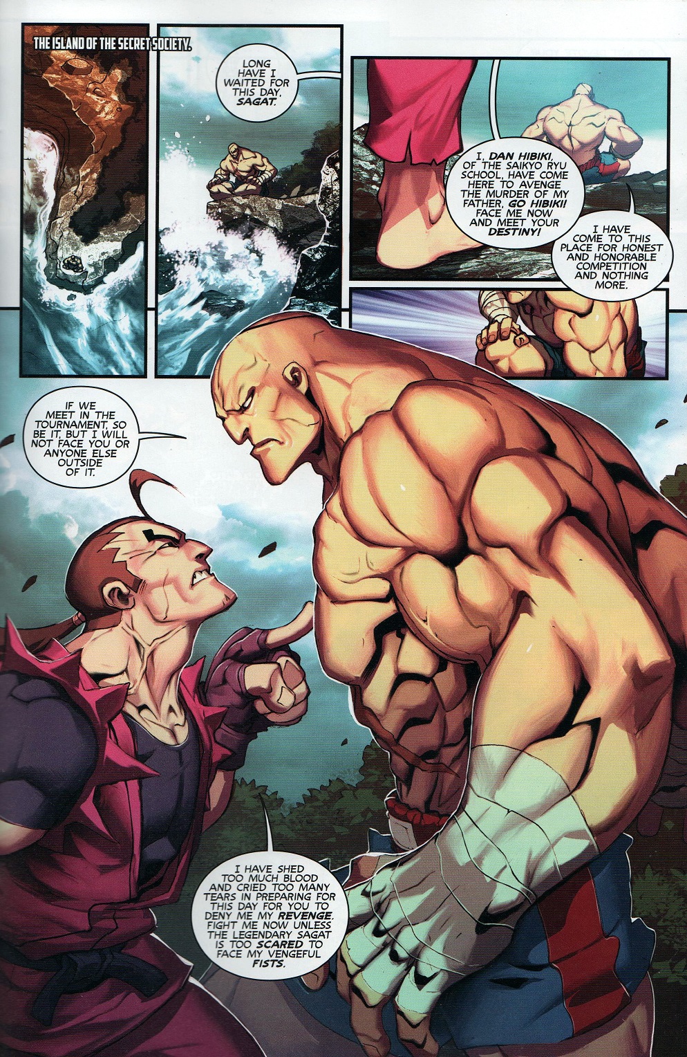 Read online Street Fighter Unlimited comic -  Issue #8 - 21