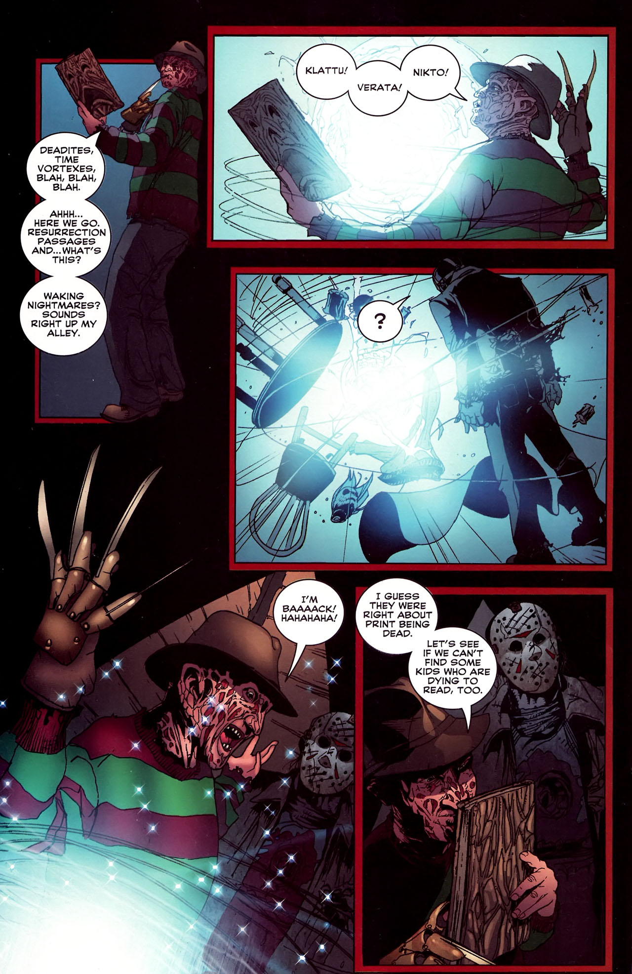 Read online Freddy Vs Jason Vs Ash comic -  Issue #3 - 19