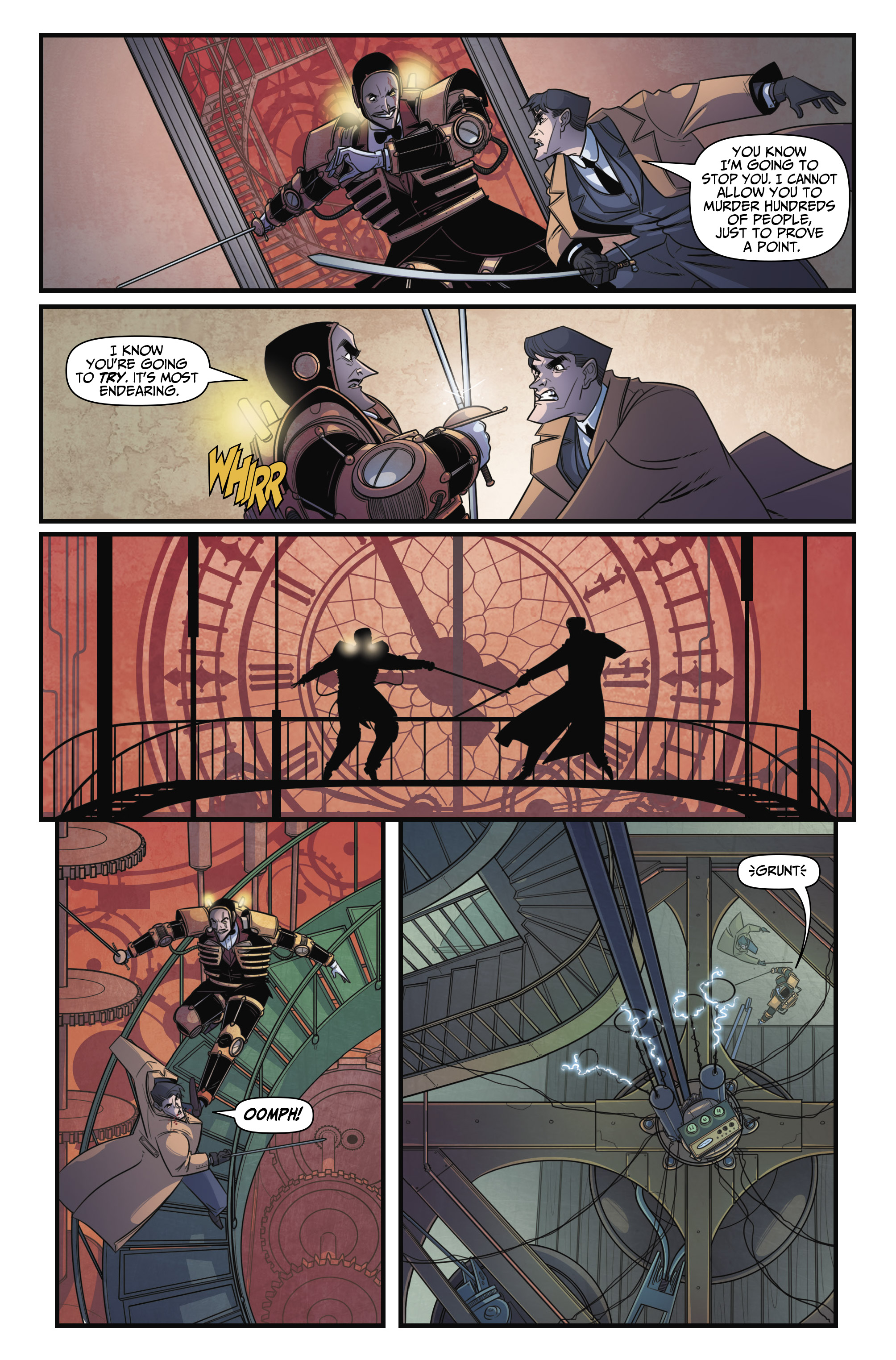 Read online Newbury & Hobbes: The Undying comic -  Issue #4 - 18