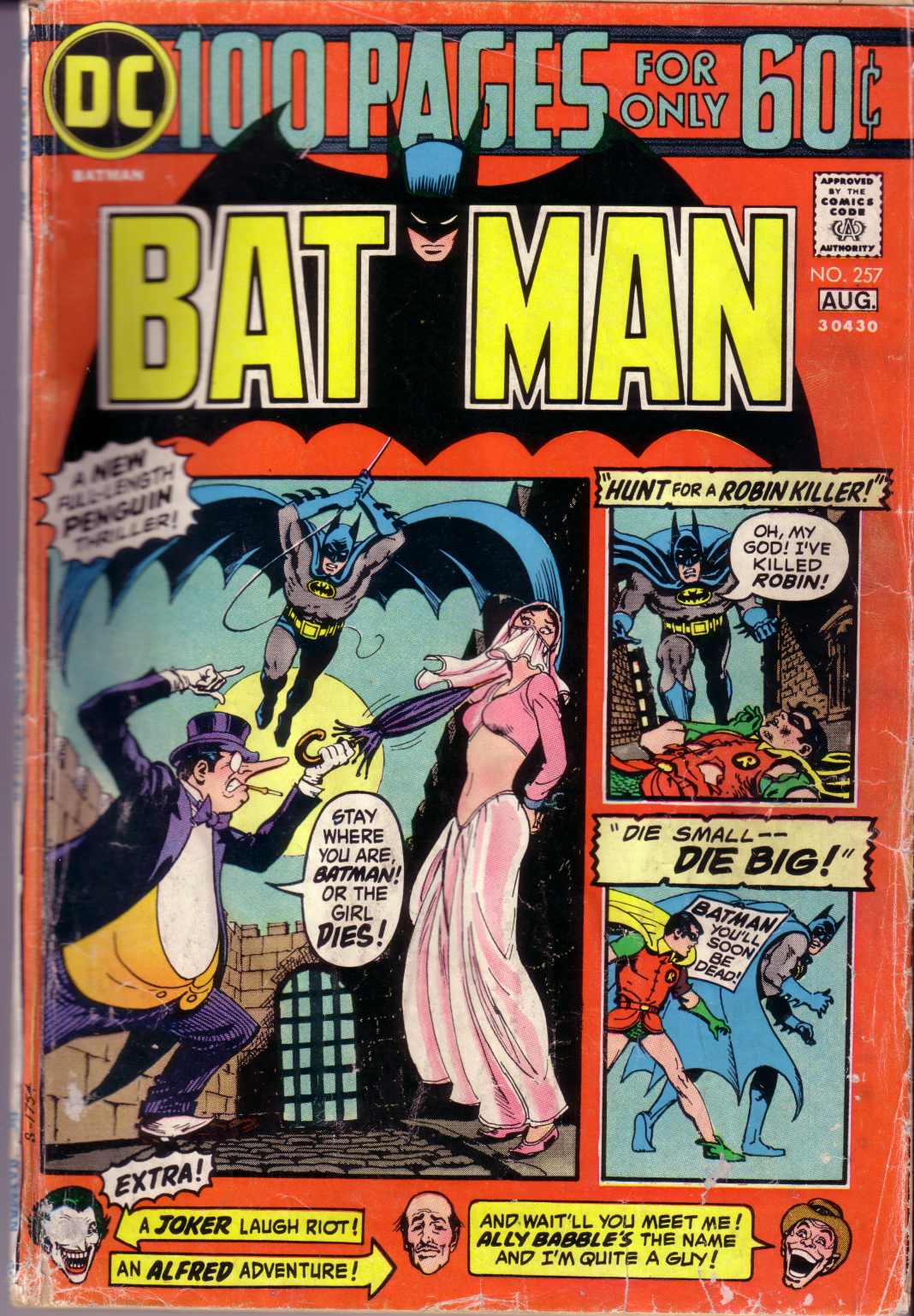 Read online Batman (1940) comic -  Issue #257 - 1