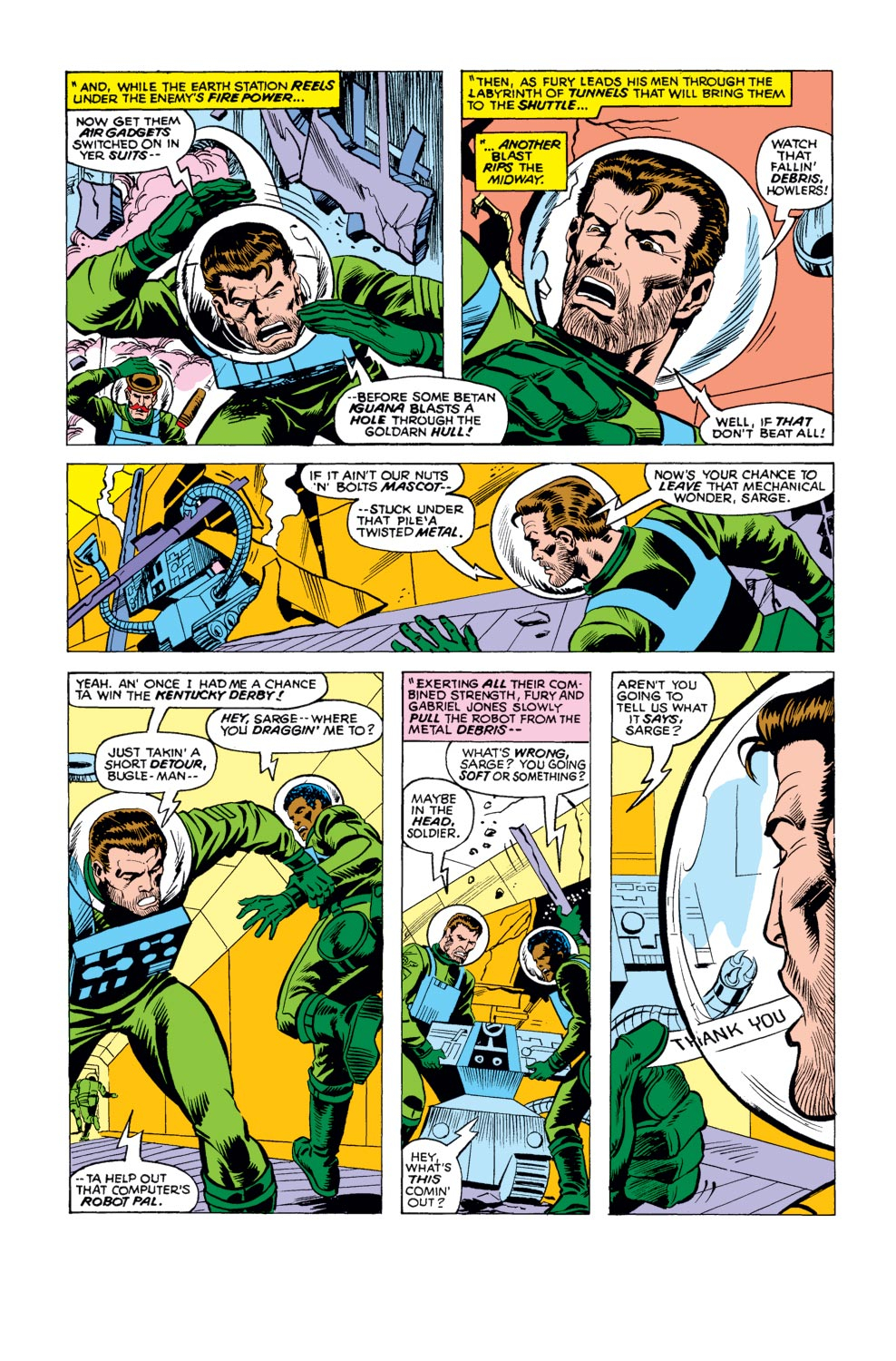 What If? (1977) issue 14 - Sgt. Fury had Fought WWII in Outer Space - Page 25