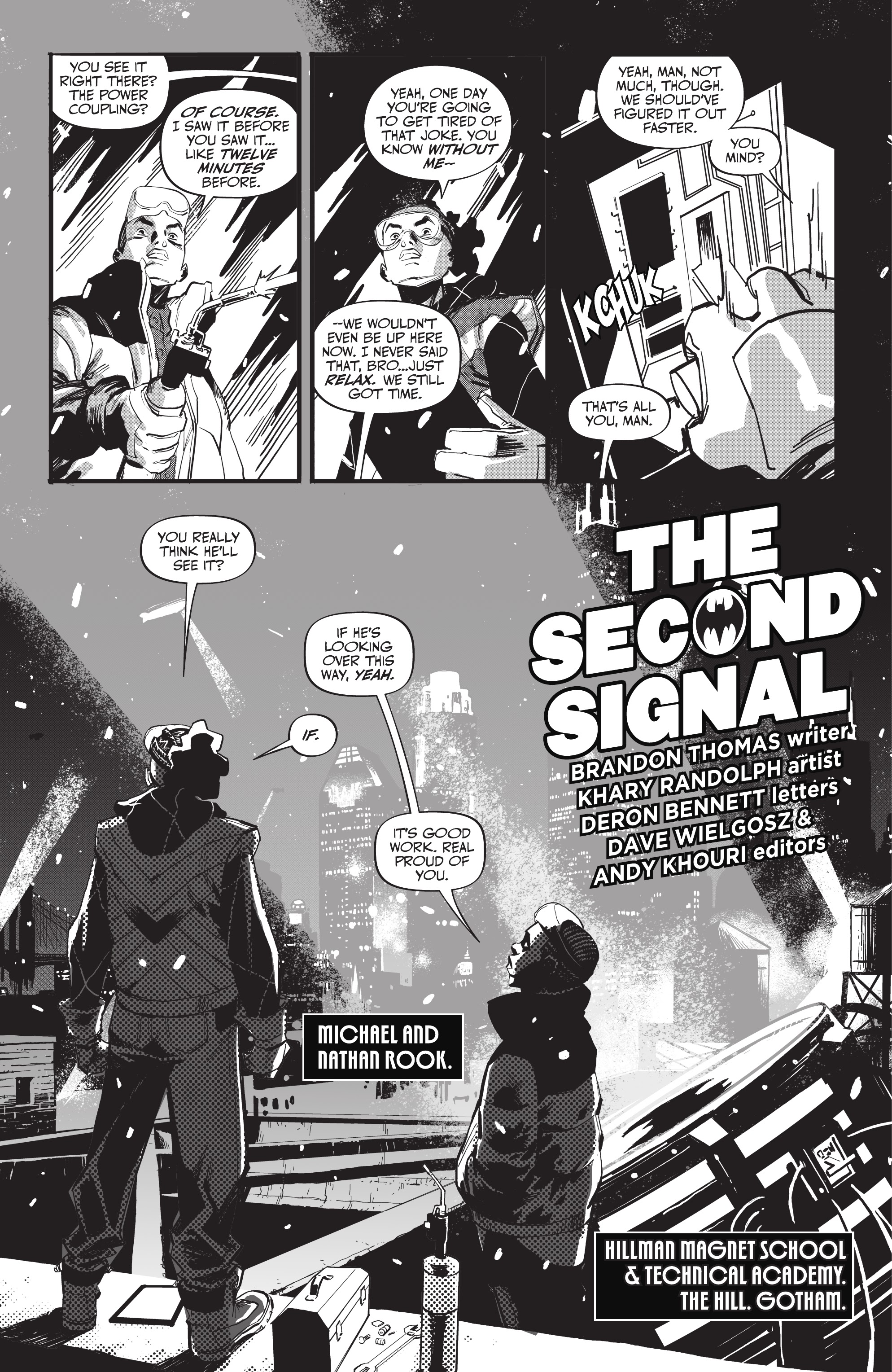 Read online Batman Black & White comic -  Issue #6 - 5