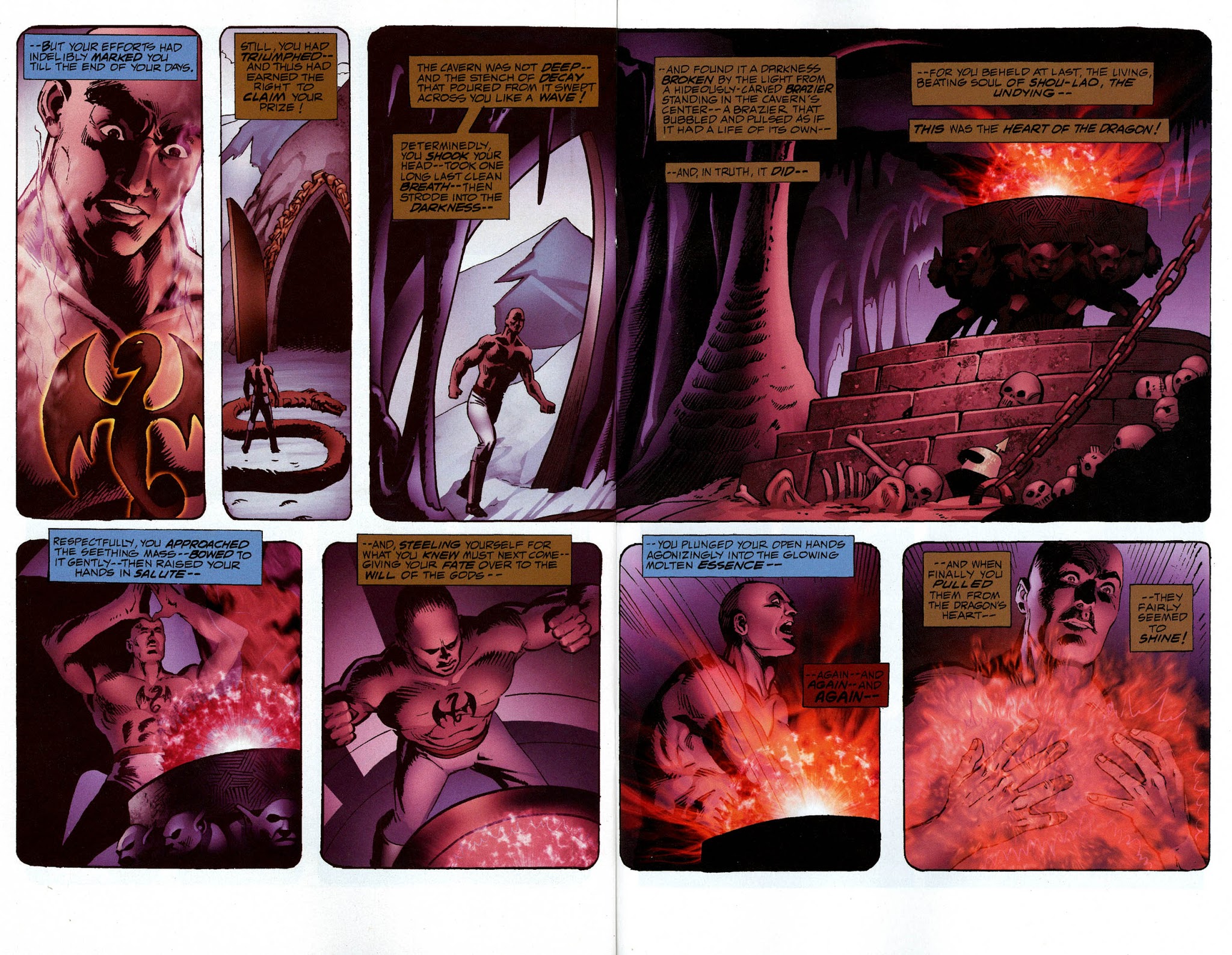 Read online The Immortal Iron Fist: The Origin of Danny Rand comic -  Issue # Full - 34