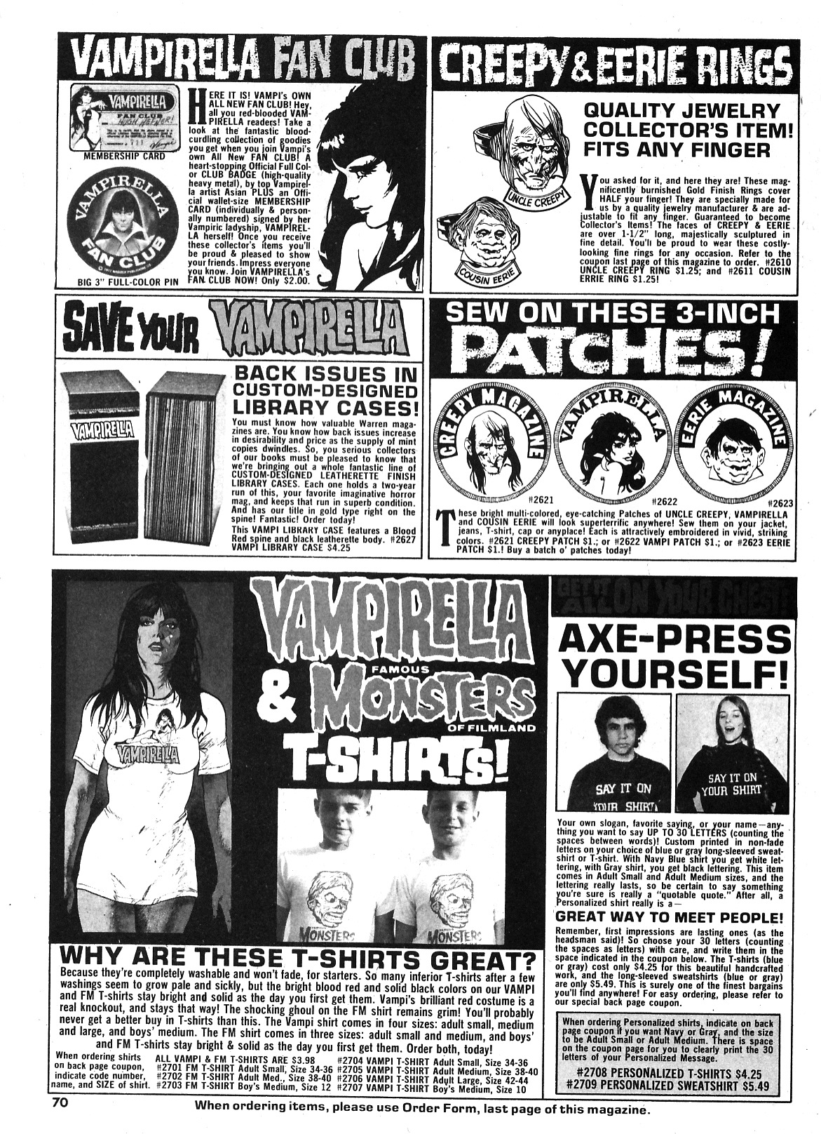 Read online Vampirella (1969) comic -  Issue #32 - 70