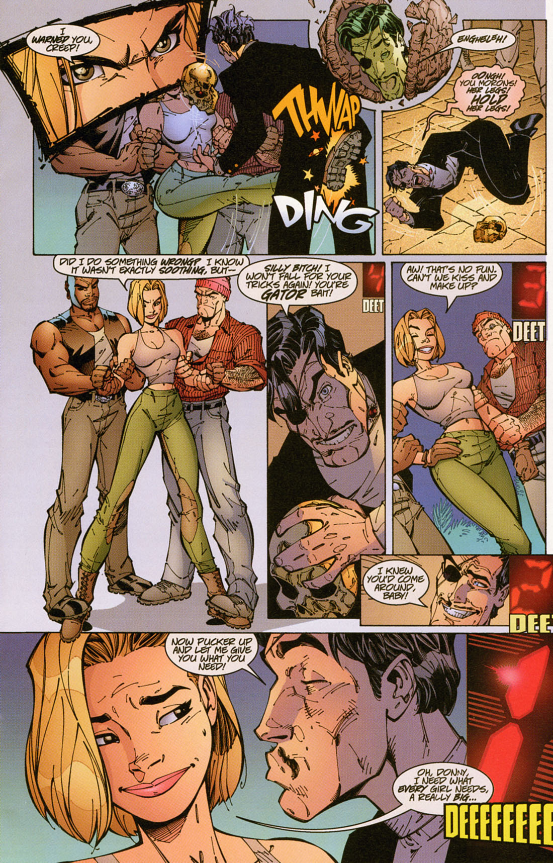 Read online Danger Girl (1998) comic -  Issue #0 - 5