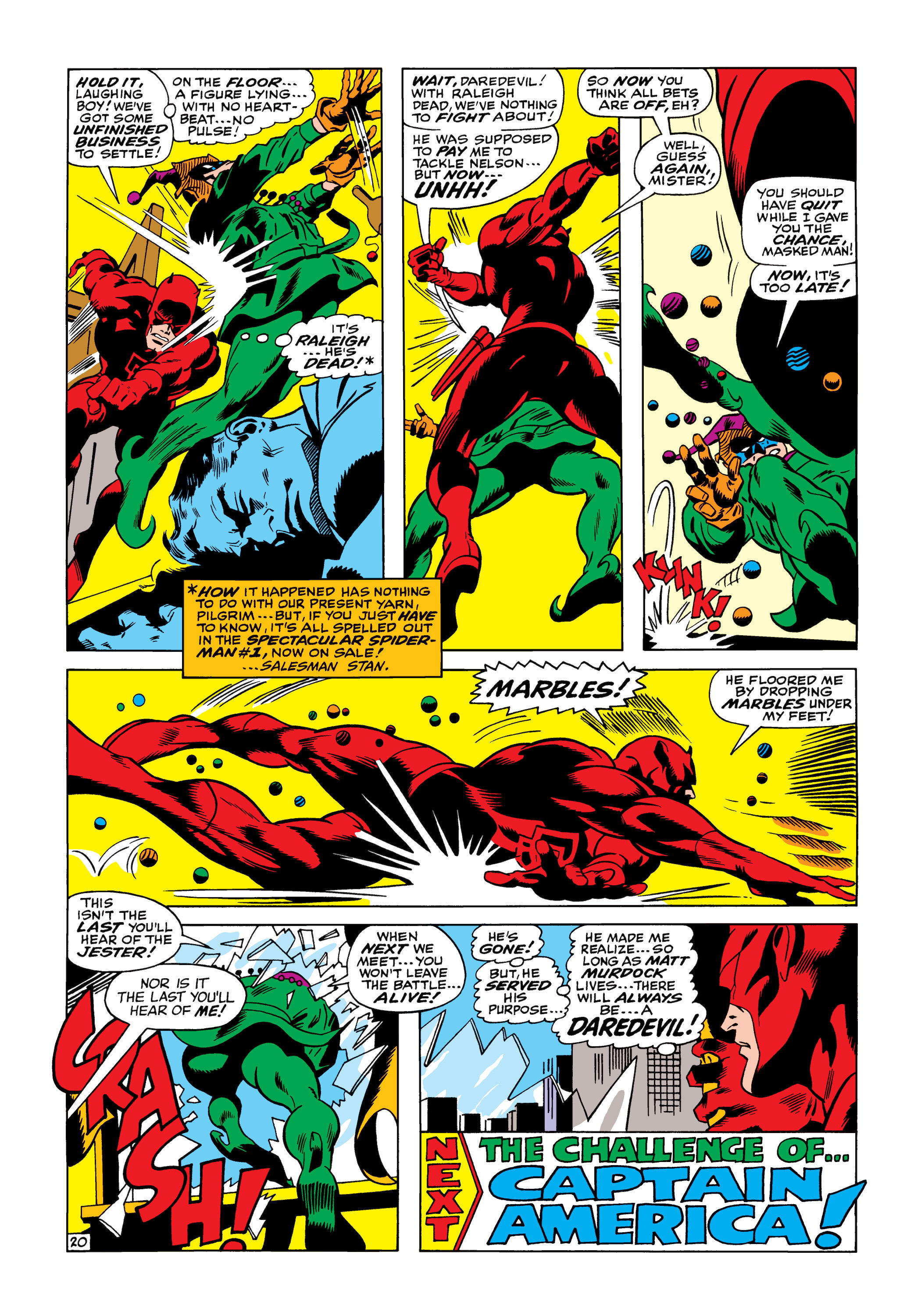 Read online Marvel Masterworks: Daredevil comic -  Issue # TPB 5 (Part 1) - 26