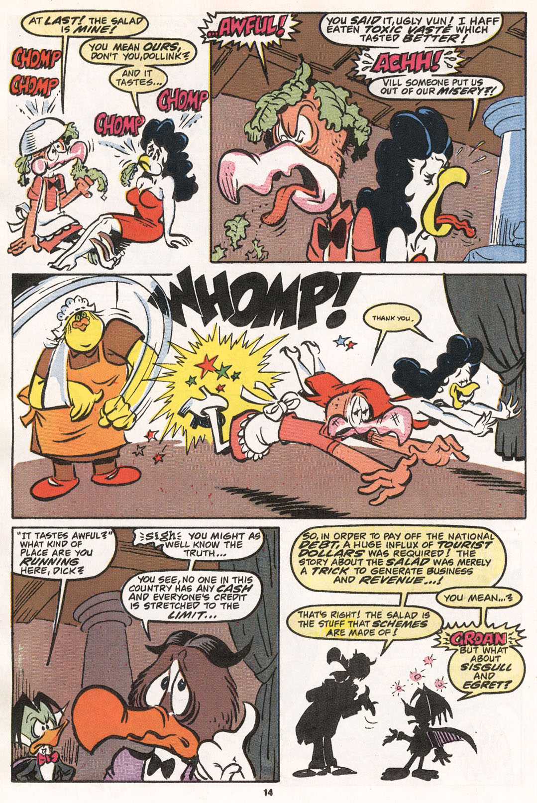 Read online Count Duckula comic -  Issue #14 - 16