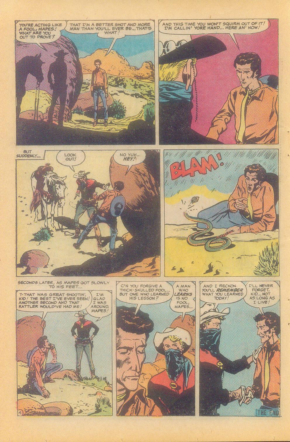 Read online The Outlaw Kid (1970) comic -  Issue #8 - 42