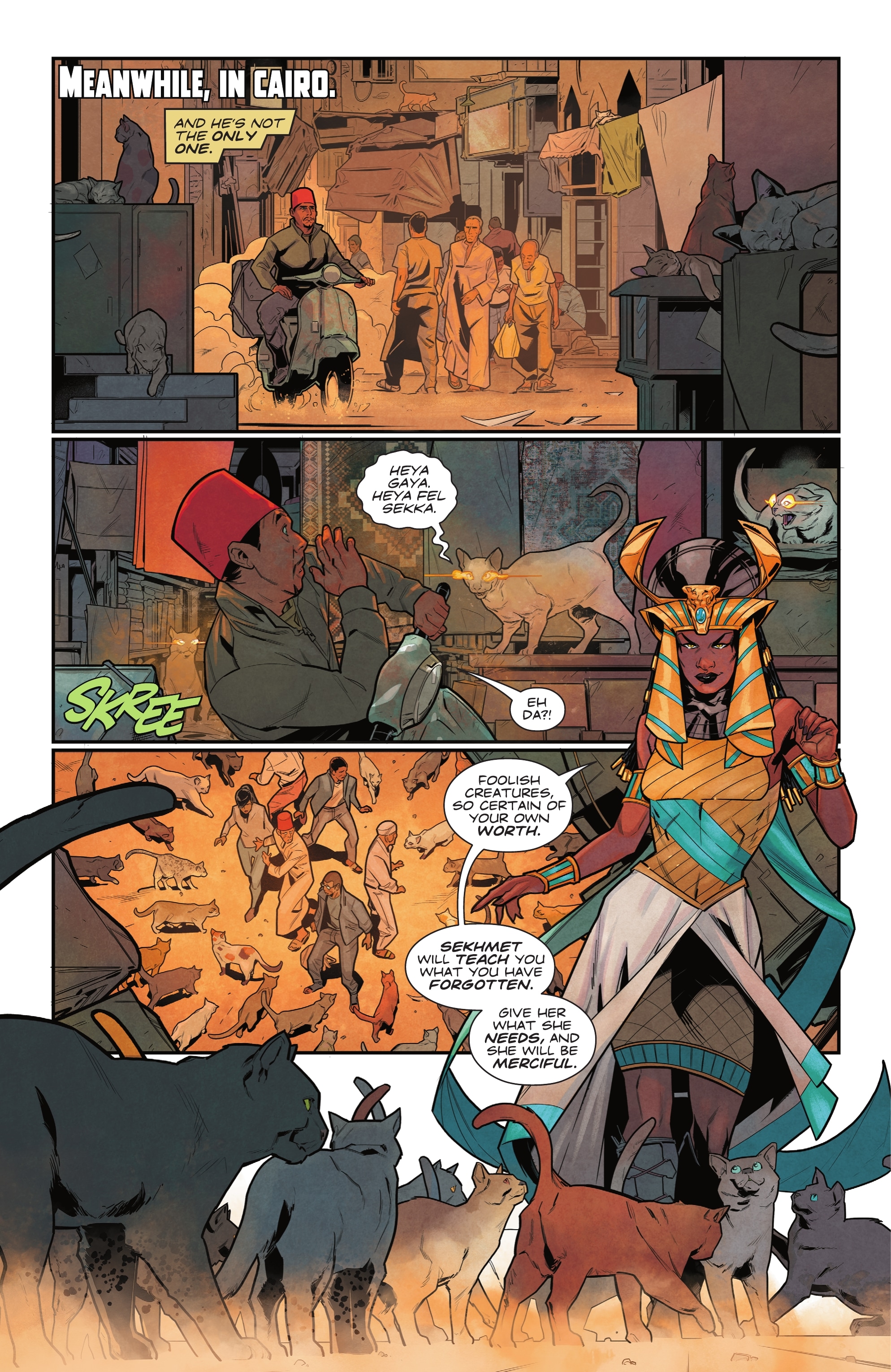Read online Lazarus Planet: Revenge of the Gods comic -  Issue #1 - 7
