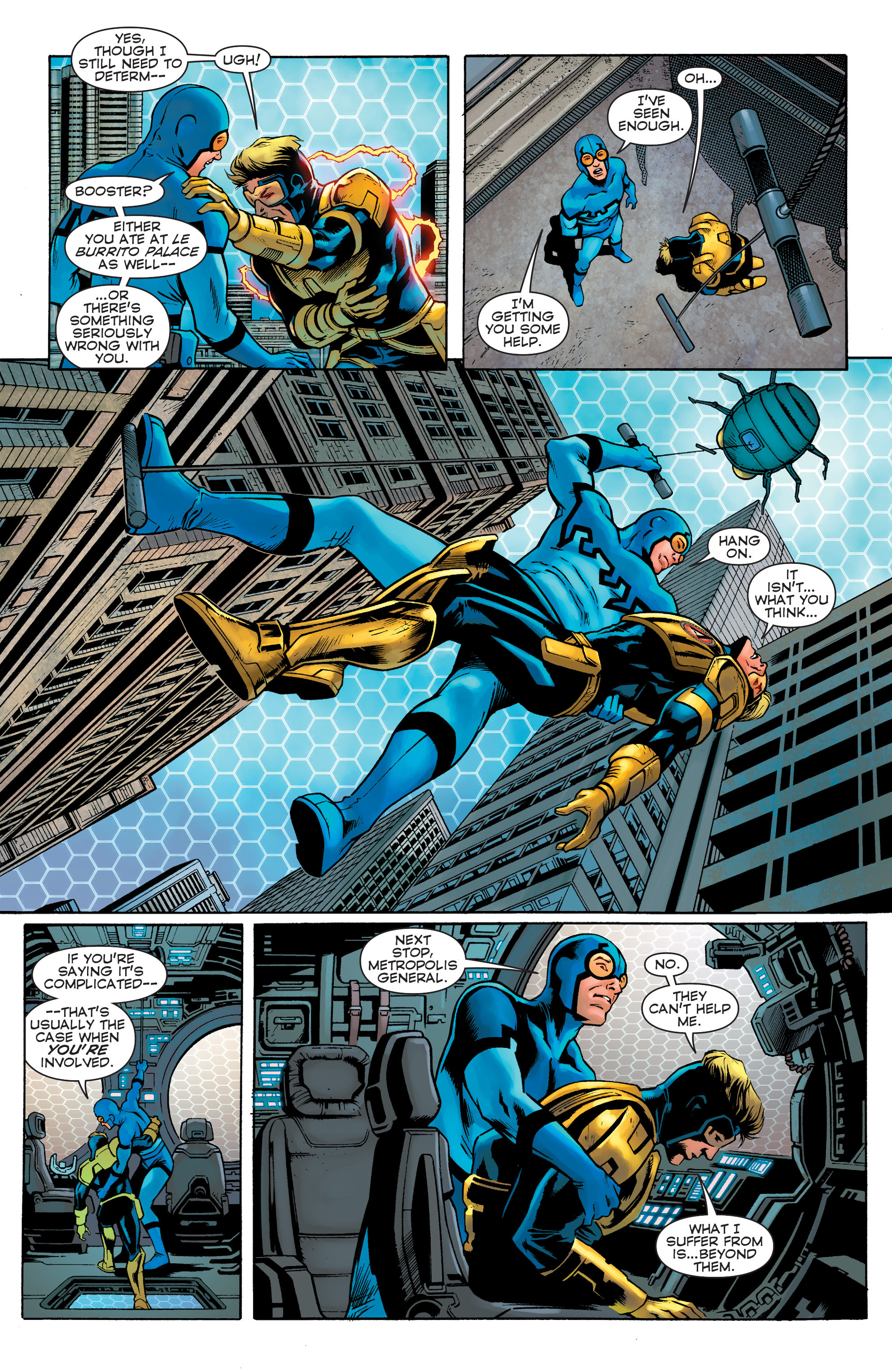 Read online Convergence Booster Gold comic -  Issue #2 - 4