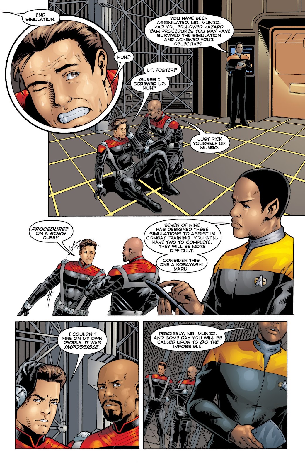 Star Trek: Voyager--Encounters with the Unknown issue TPB - Page 100