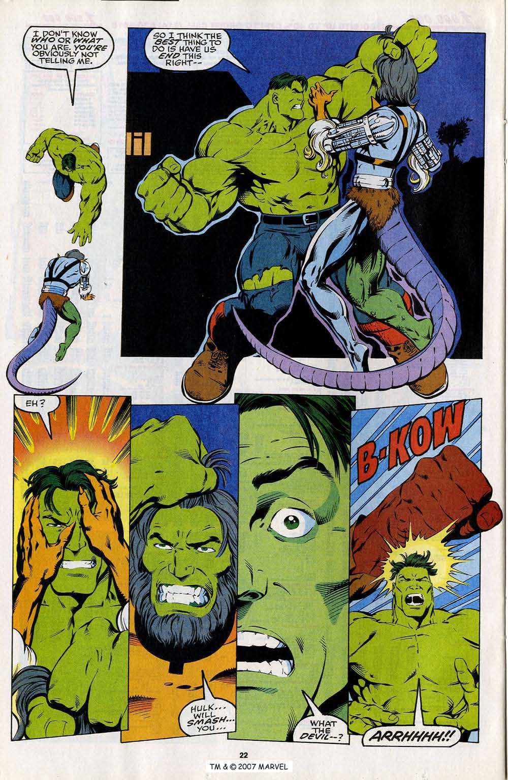 Read online The Incredible Hulk (1968) comic -  Issue #407 - 24