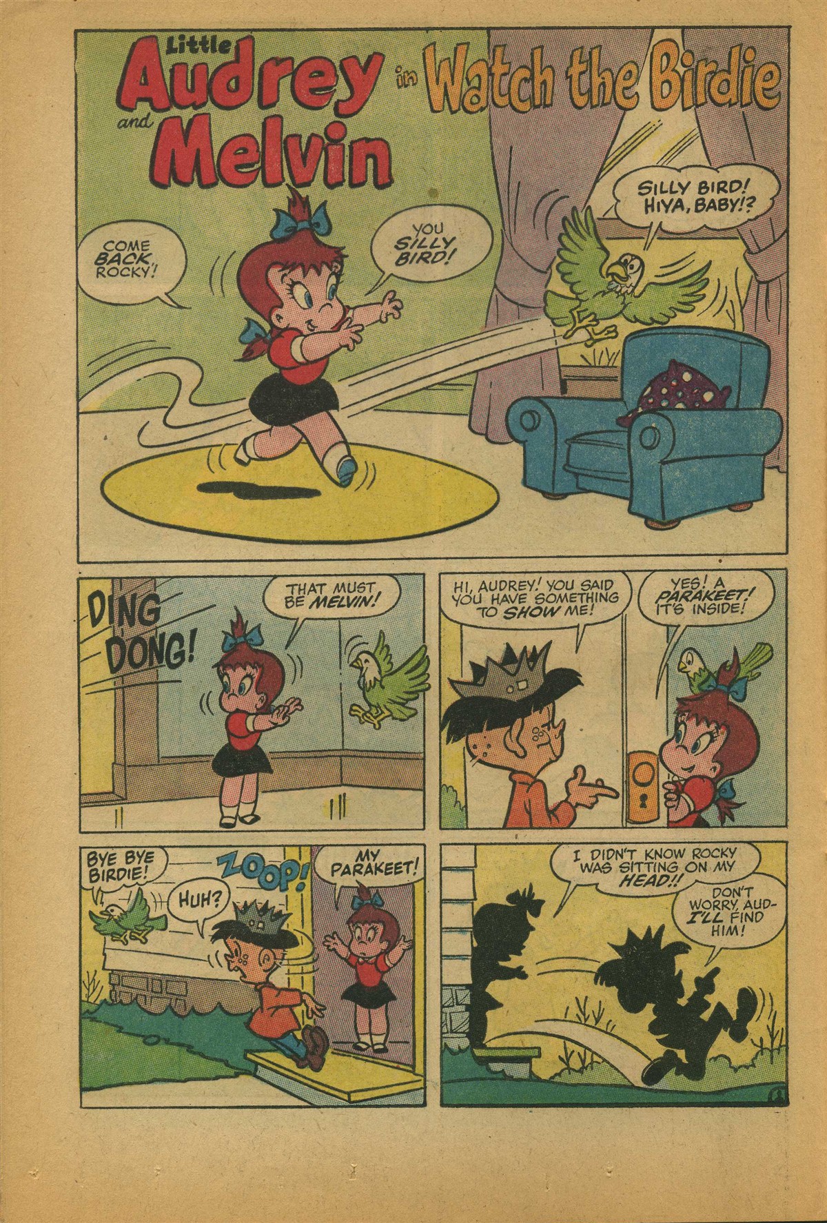 Read online Little Audrey And Melvin comic -  Issue #12 - 12