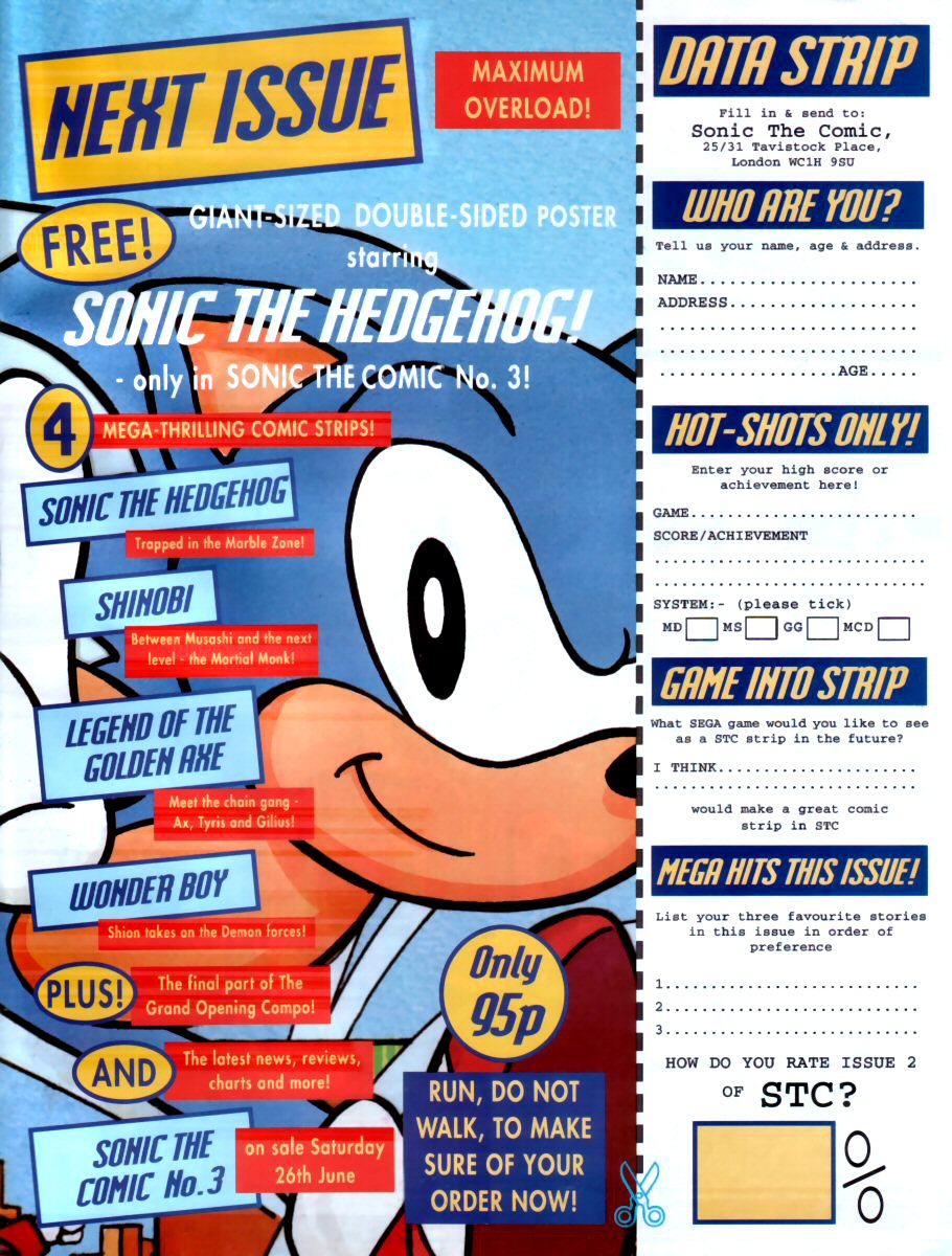 Read online Sonic the Comic comic -  Issue #2 - 32