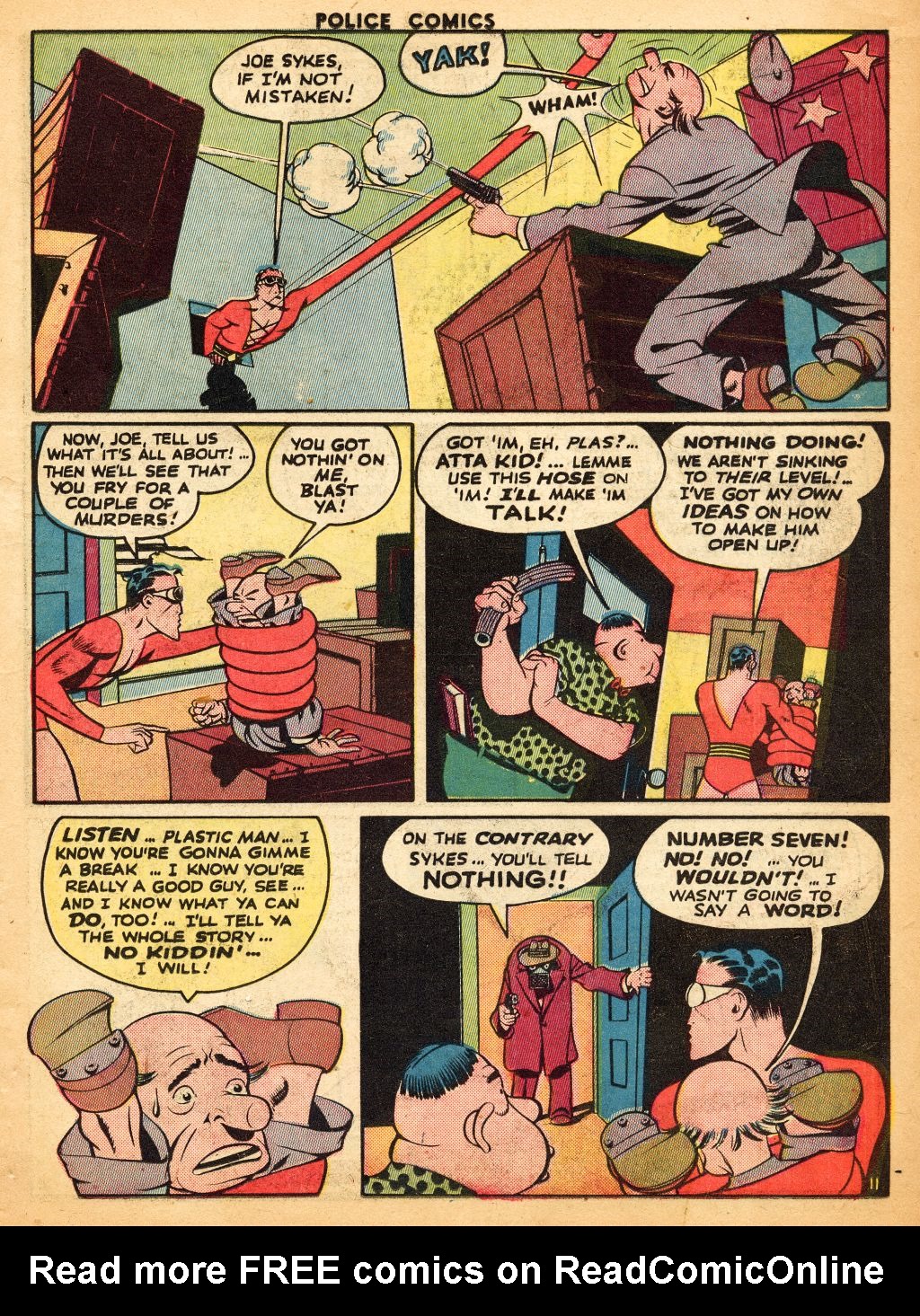 Read online Police Comics comic -  Issue #25 - 13
