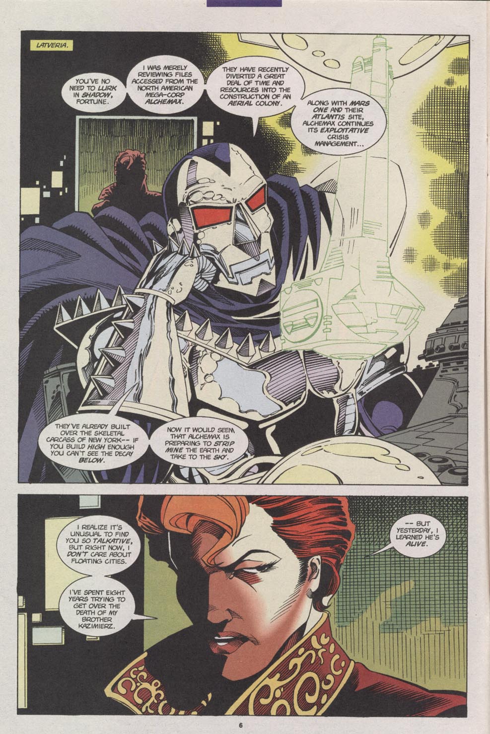 Read online Doom 2099 comic -  Issue #11 - 6