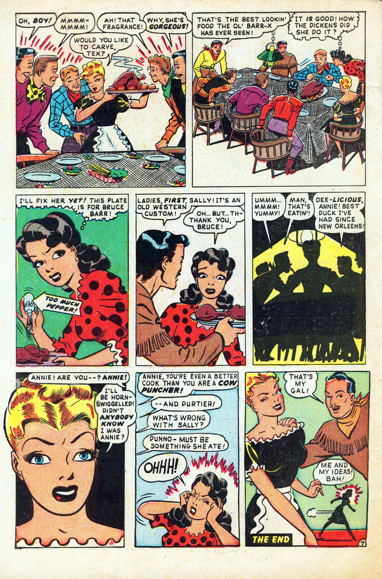 Read online Annie Oakley comic -  Issue #2 - 48