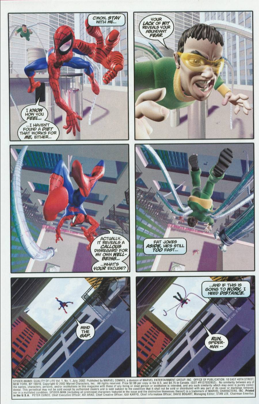 Read online Spider-Man: Quality of Life comic -  Issue #1 - 5