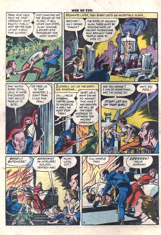 Read online Web of Evil comic -  Issue #6 - 4