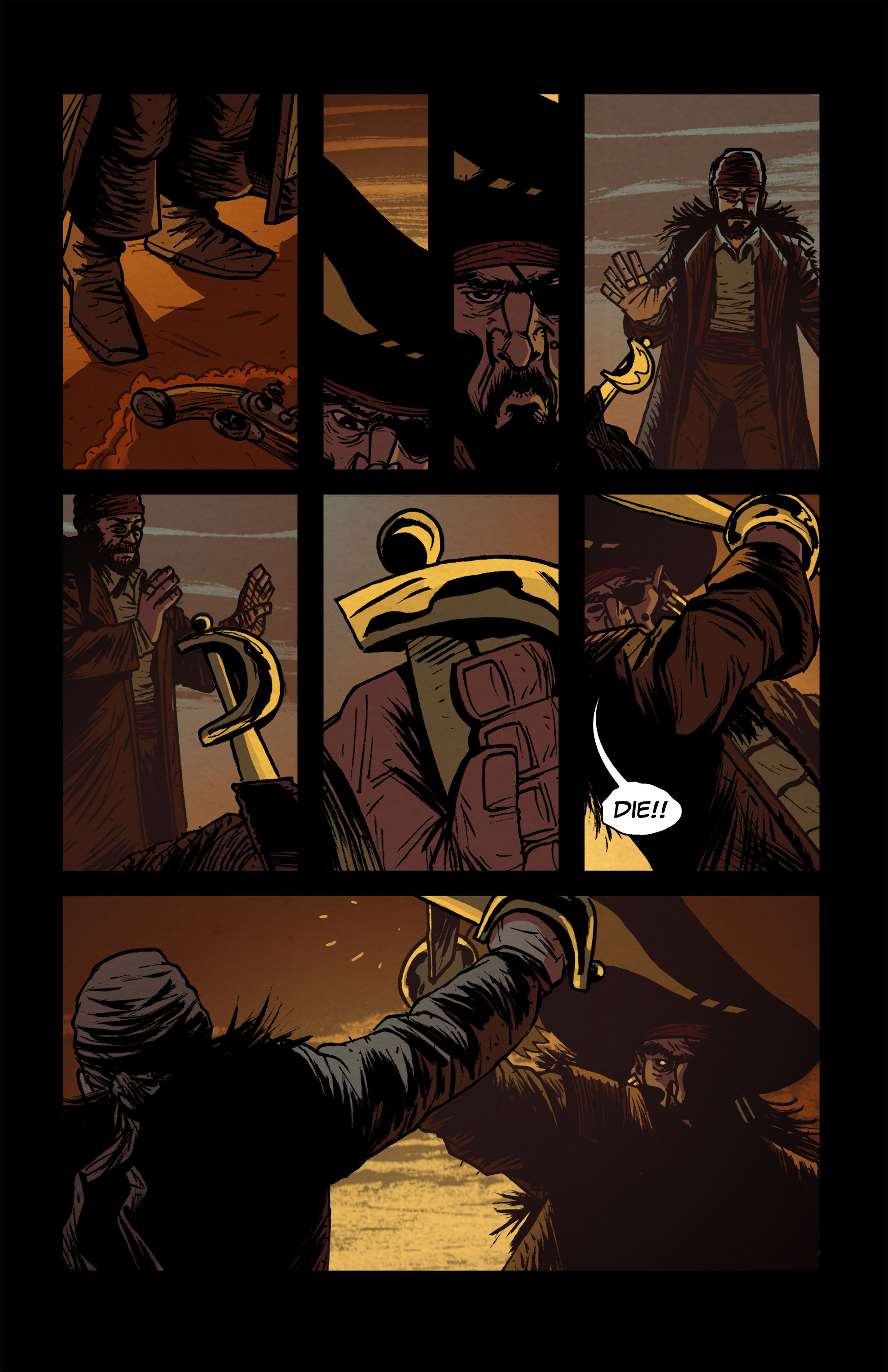 Read online Pirate Eye: Exiled From Exile comic -  Issue #4 - 5