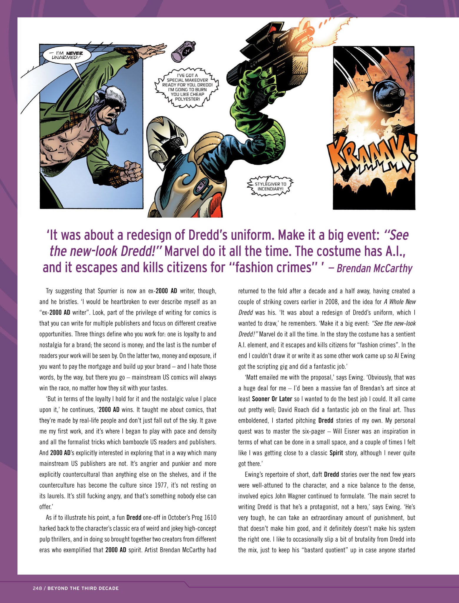 Read online Thrill-Power Overload: Forty Years of 2000 AD: Revised, Updated and Expanded! comic -  Issue # TPB (Part 3) - 50
