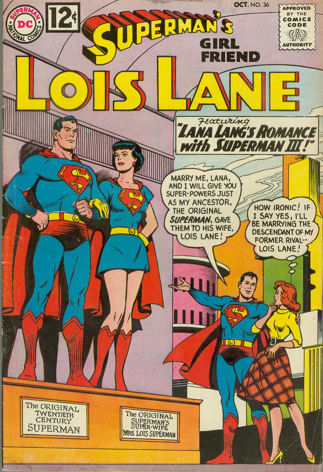 Read online Superman's Girl Friend, Lois Lane comic -  Issue #36 - 1