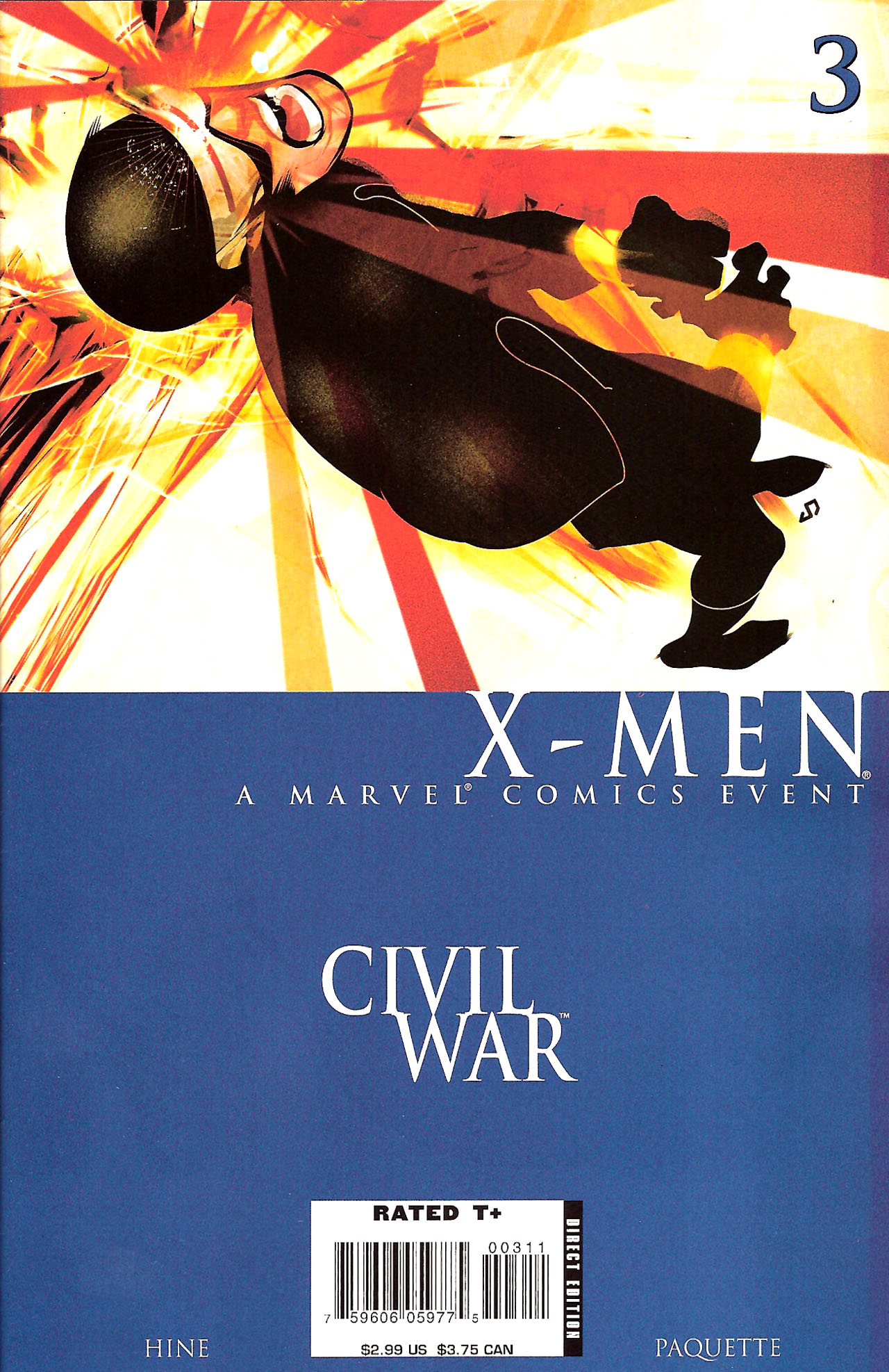 Read online Civil War: X-Men comic -  Issue #3 - 1