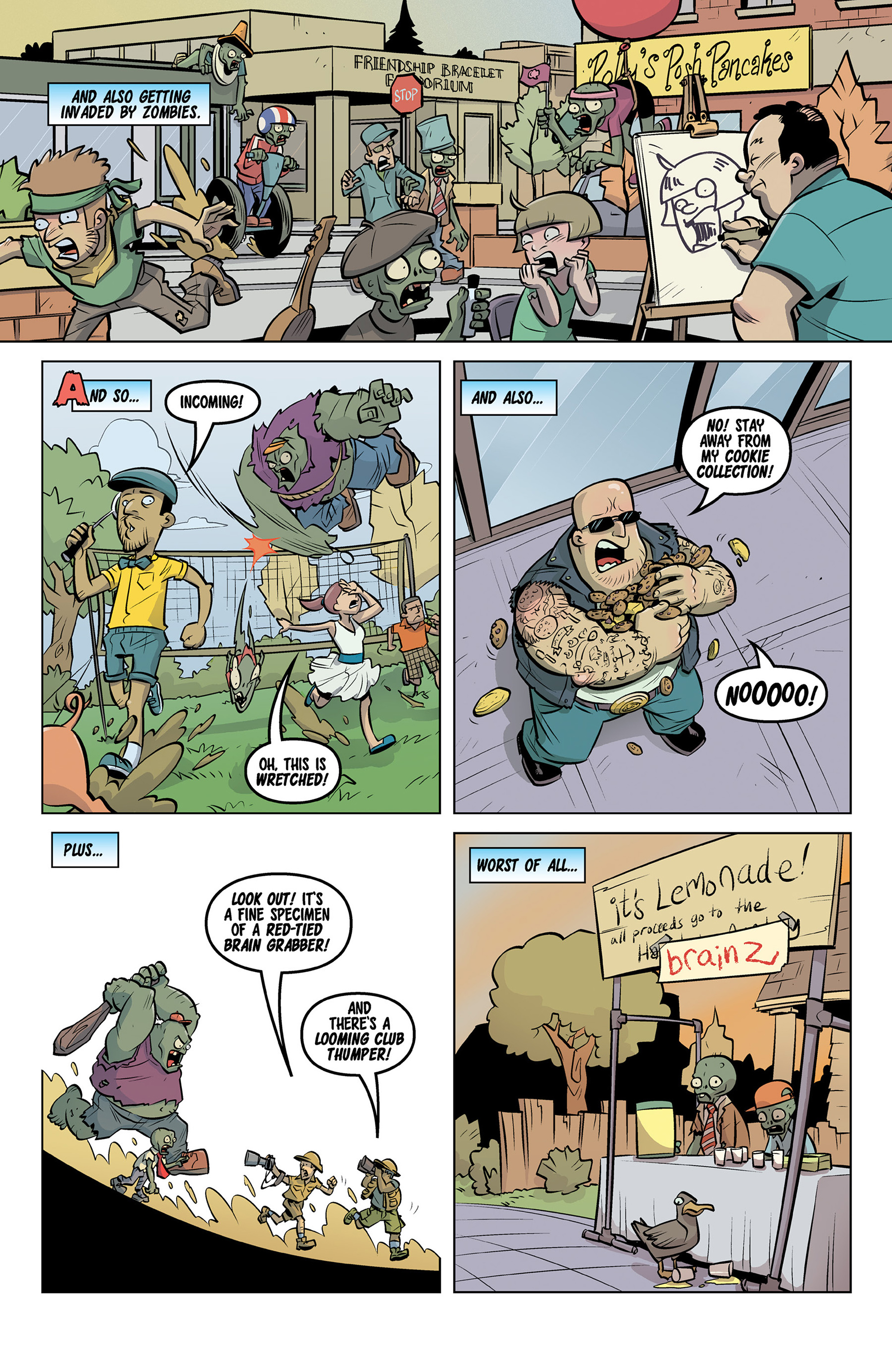 Read online Plants vs. Zombies: Petal to the Metal comic -  Issue #8 - 4